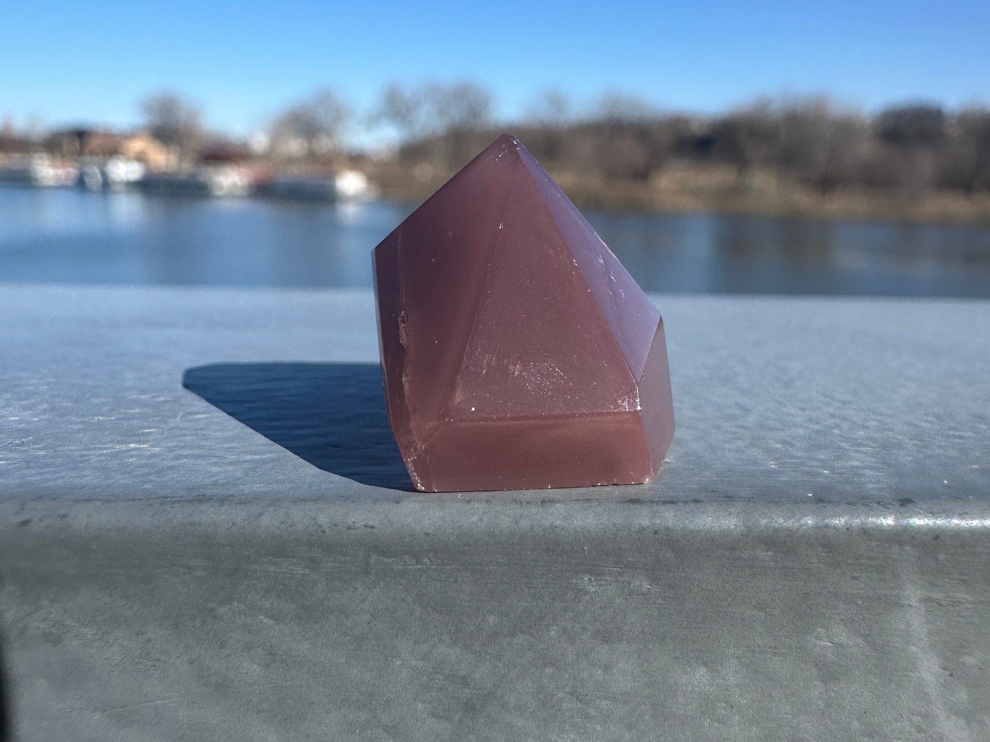 Rare Pink Lithium Point from Brazil | Lithium Tower | Lithium Crystal | Rare Crystals | Pink Lithium Crystal | Lithium Quartz