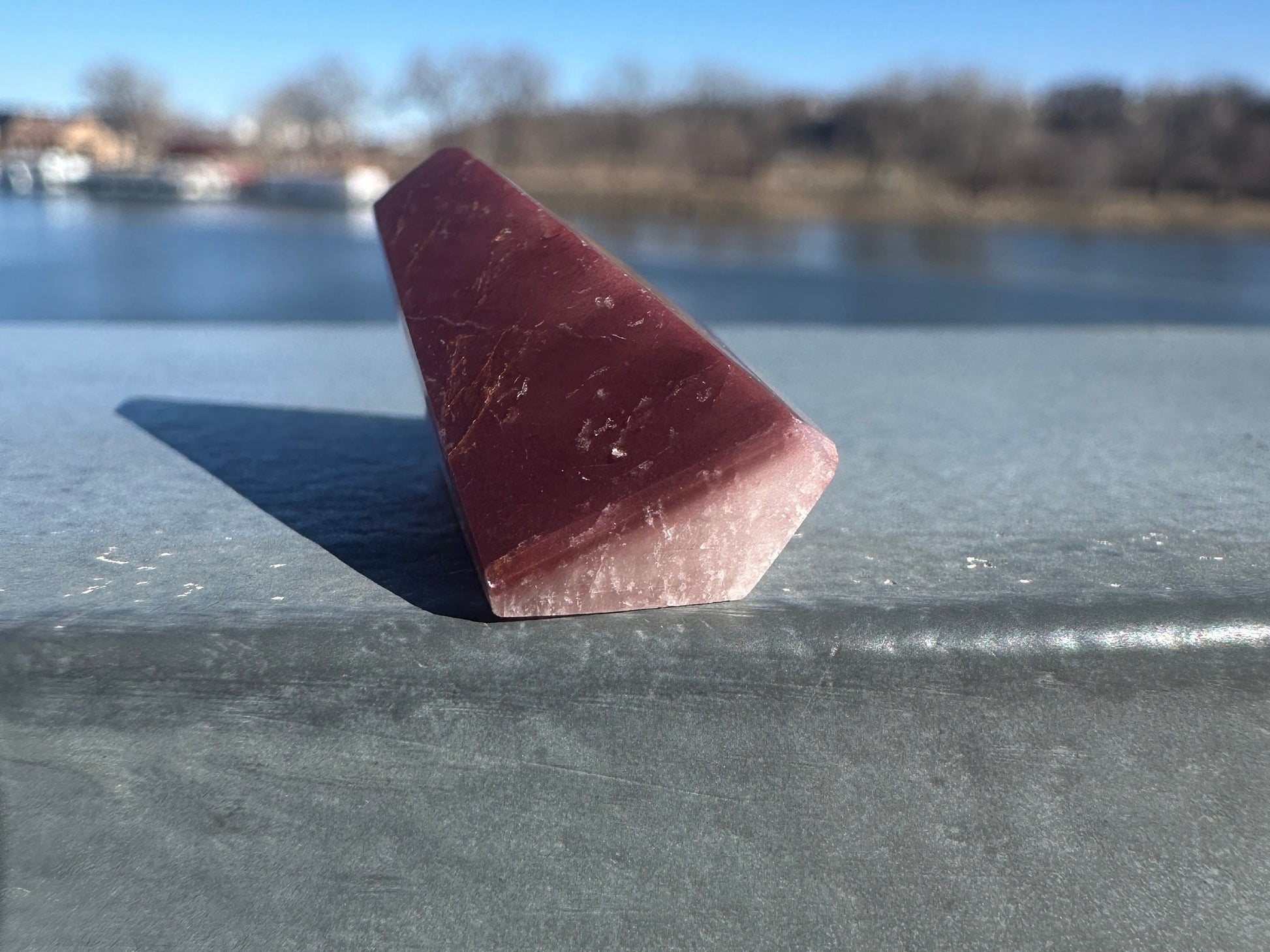 Rare Pink Lithium Point from Brazil | Lithium Tower | Lithium Crystal | Rare Crystals | Pink Lithium Crystal | Lithium Quartz