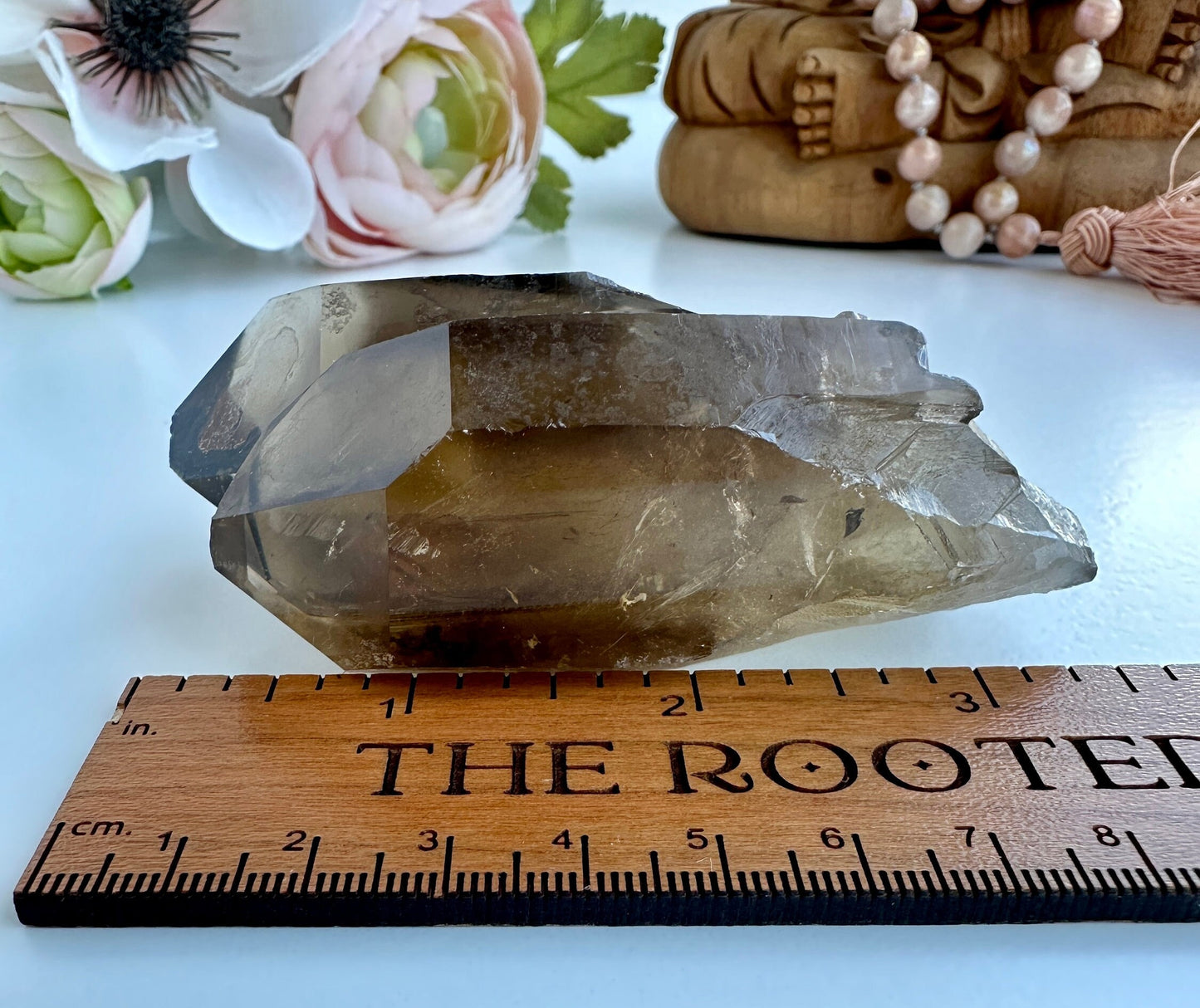 Special Raw Twin Smoky Lemurian Points | Rare Lemurian | Lemurian Point | Authentic Lemurian