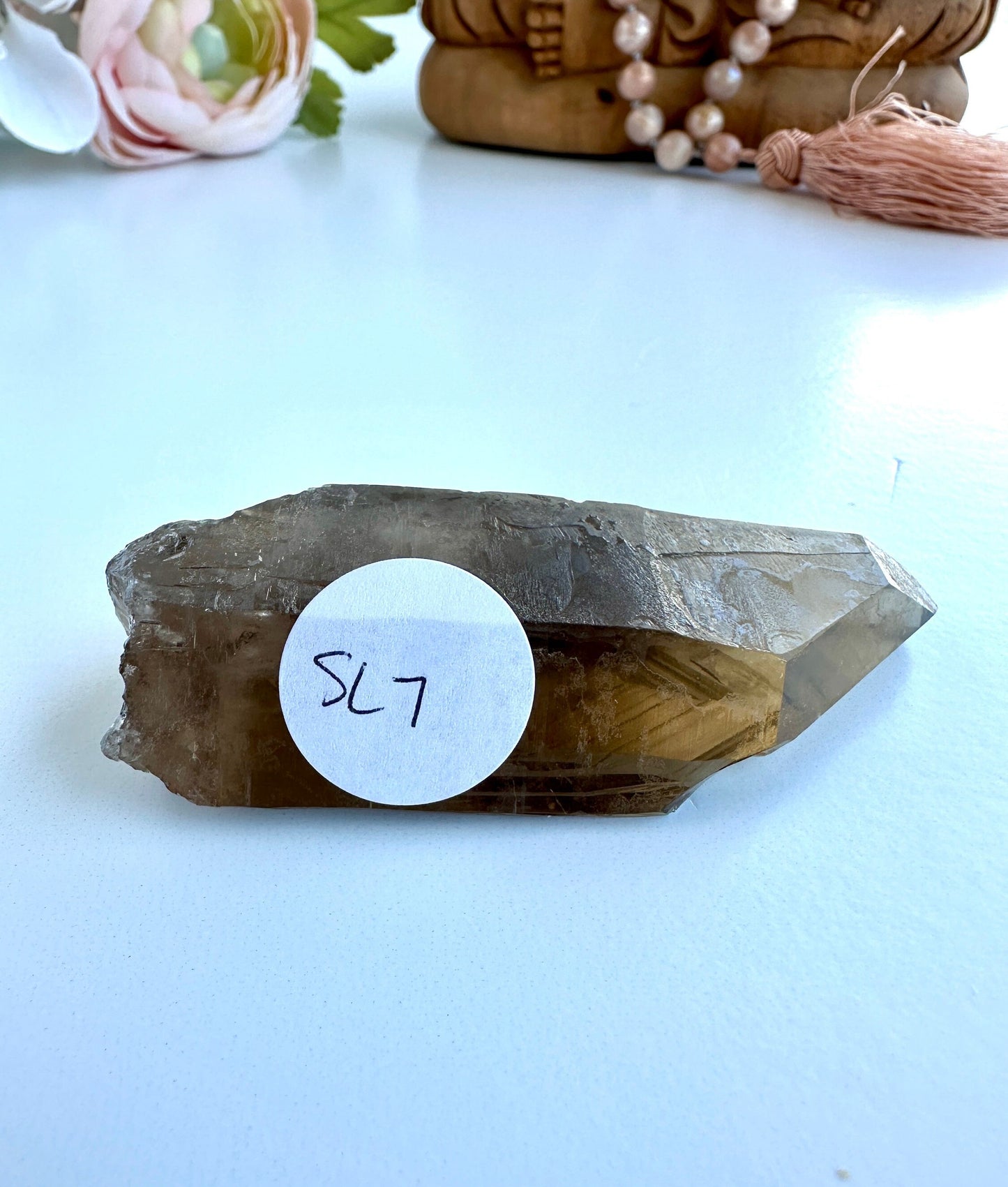 Special Raw Twin Smoky Lemurian Points | Rare Lemurian | Lemurian Point | Authentic Lemurian