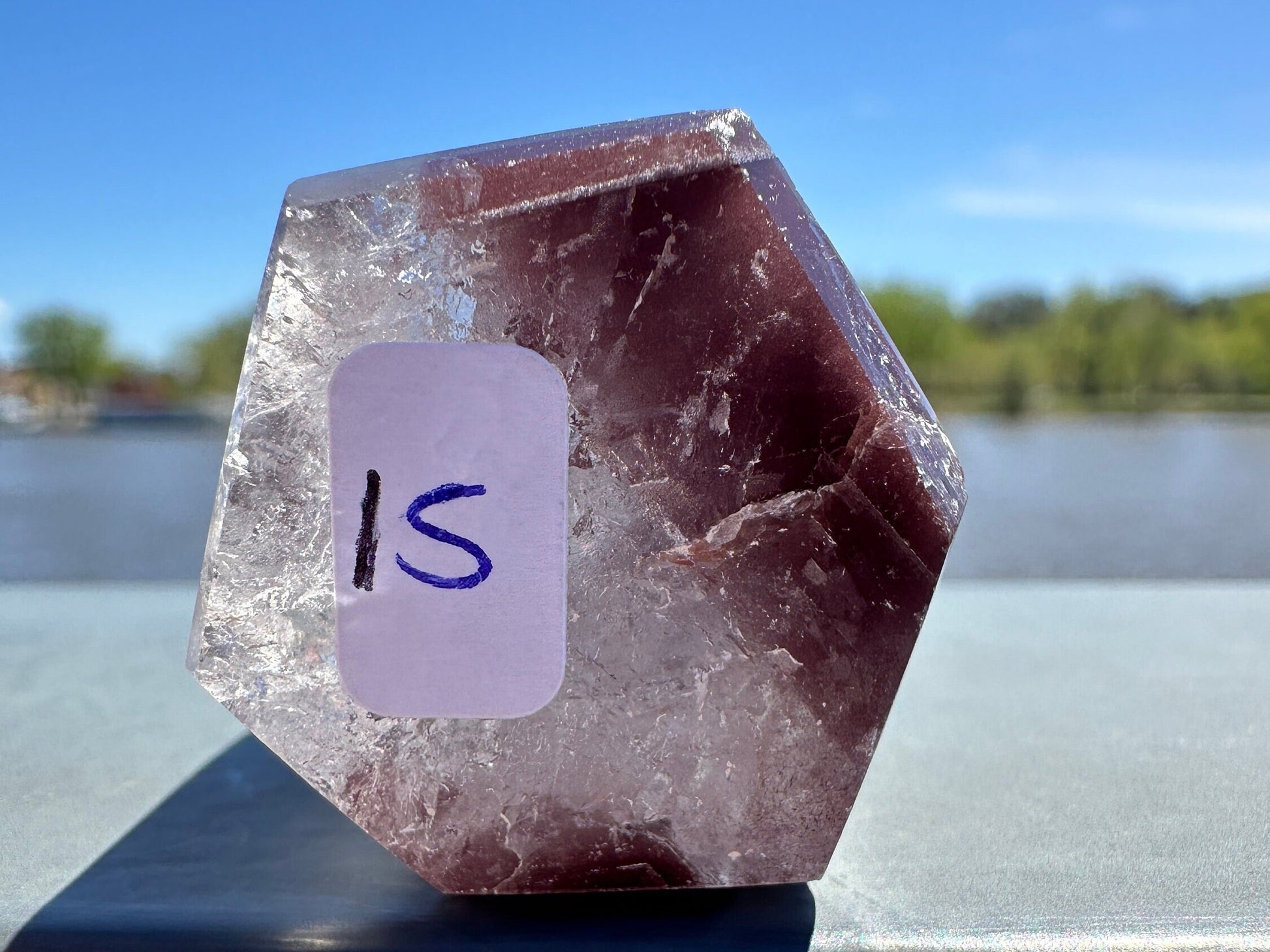 Rare Pink Lithium Point from Brazil | Lithium Tower | Lithium Crystal | Rare Crystals | Pink Lithium Crystal | Lithium Quartz