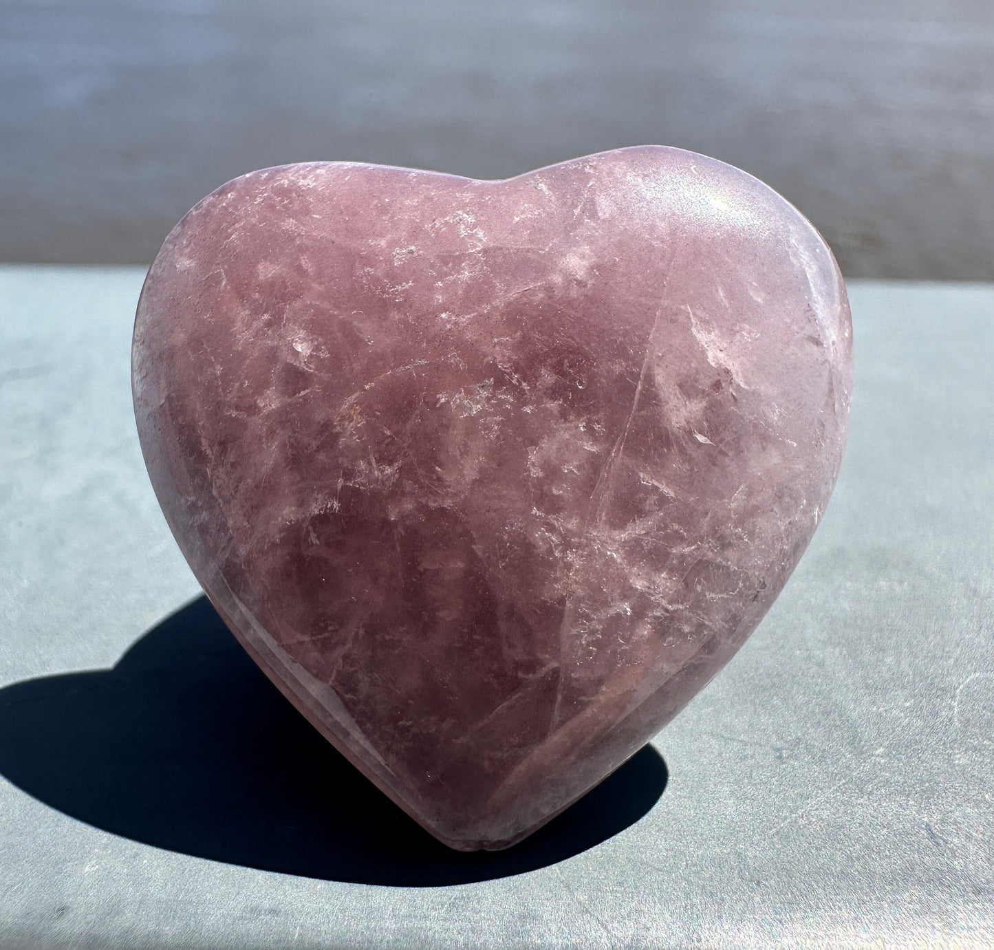 Rare Pink Lithium Heart Carving from Brazil | Lithium Tower | Lithium Crystal | Rare Crystals | Pink Lithium Crystal | Lithium Quartz