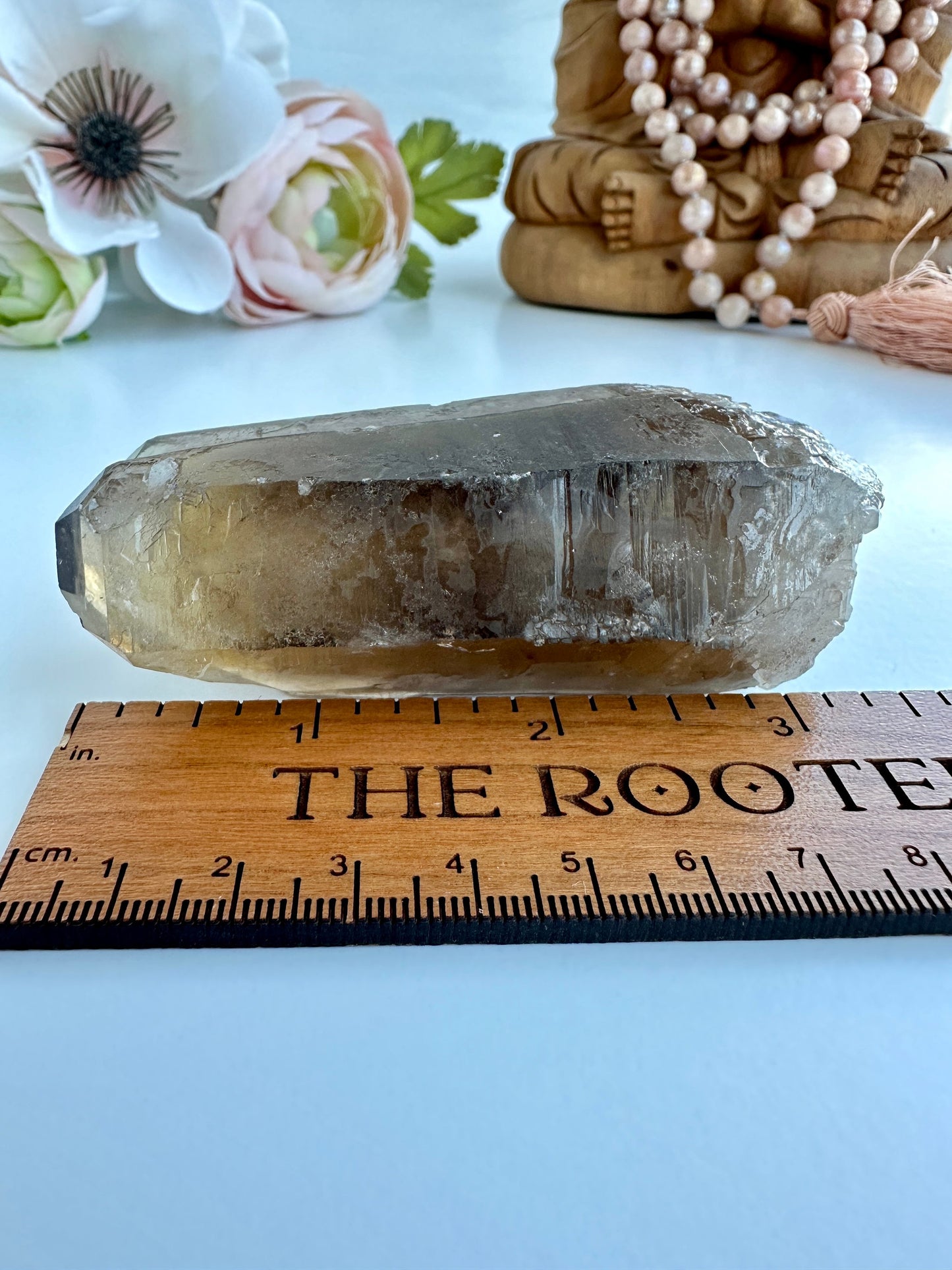 Special Raw Twin Smoky Lemurian Points | Rare Lemurian | Lemurian Point | Authentic Lemurian