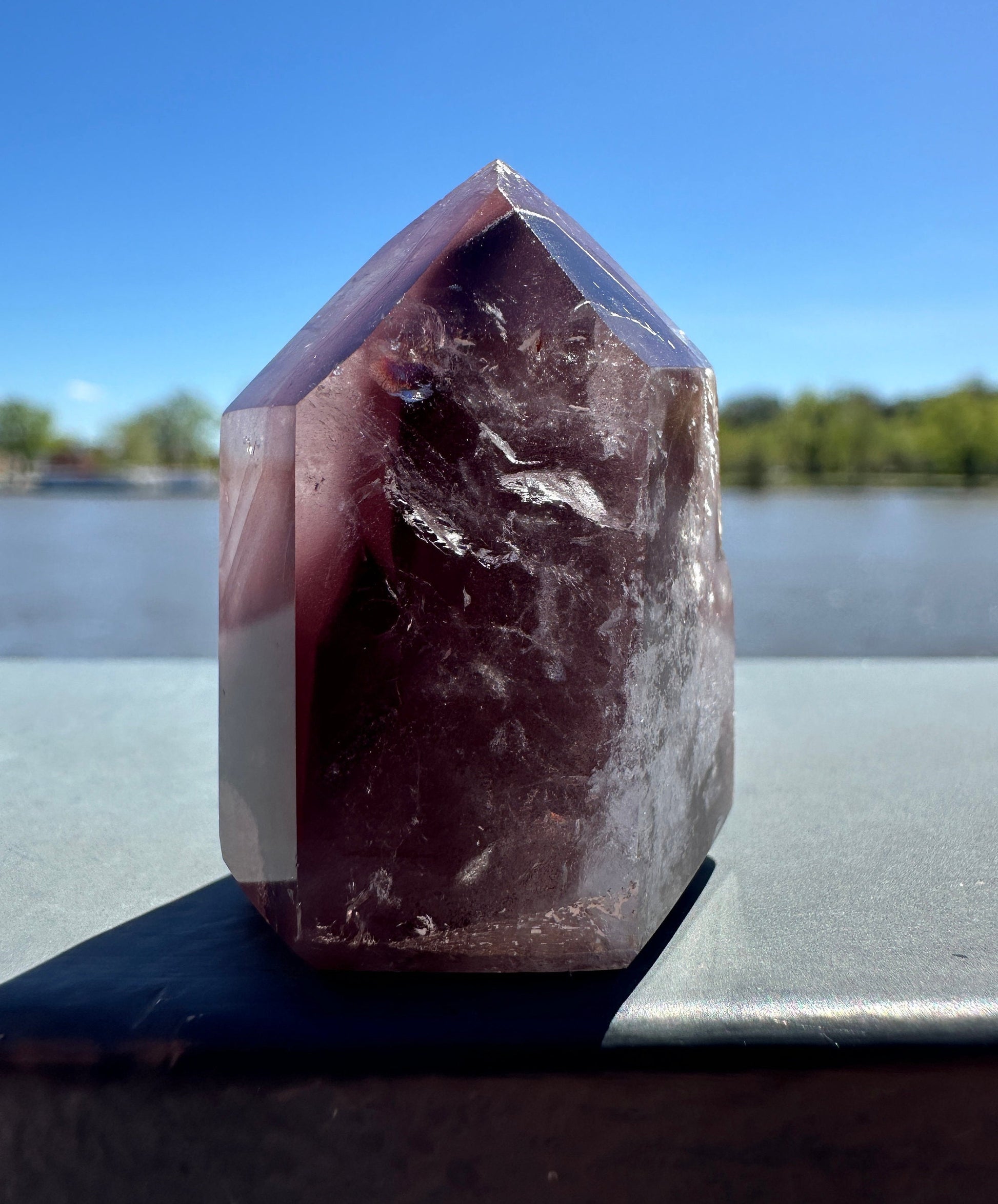 Rare Pink Lithium Point from Brazil | Lithium Tower | Lithium Crystal | Rare Crystals | Pink Lithium Crystal | Lithium Quartz