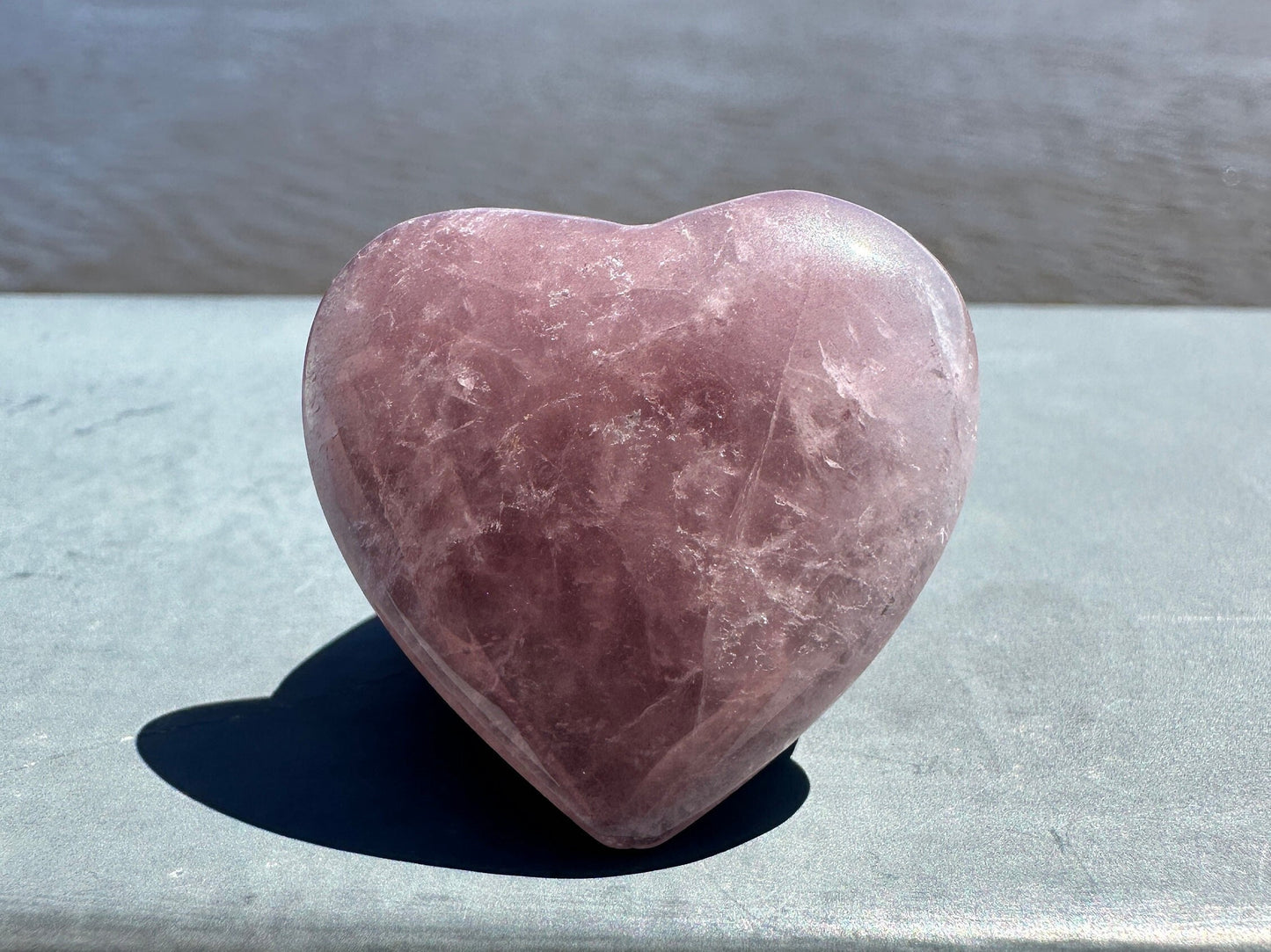 Rare Pink Lithium Heart Carving from Brazil | Lithium Tower | Lithium Crystal | Rare Crystals | Pink Lithium Crystal | Lithium Quartz