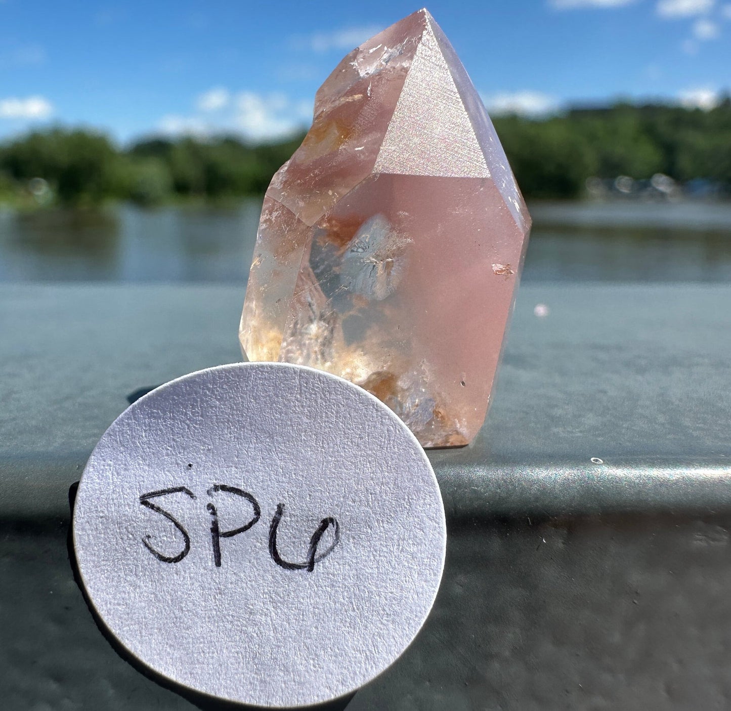 Rare Mini Pink Lithium Tower from Brazil | Lithium Tower | Lithium Crystal | Rare Crystals | Pink Lithium Crystal | Lithium Quartz