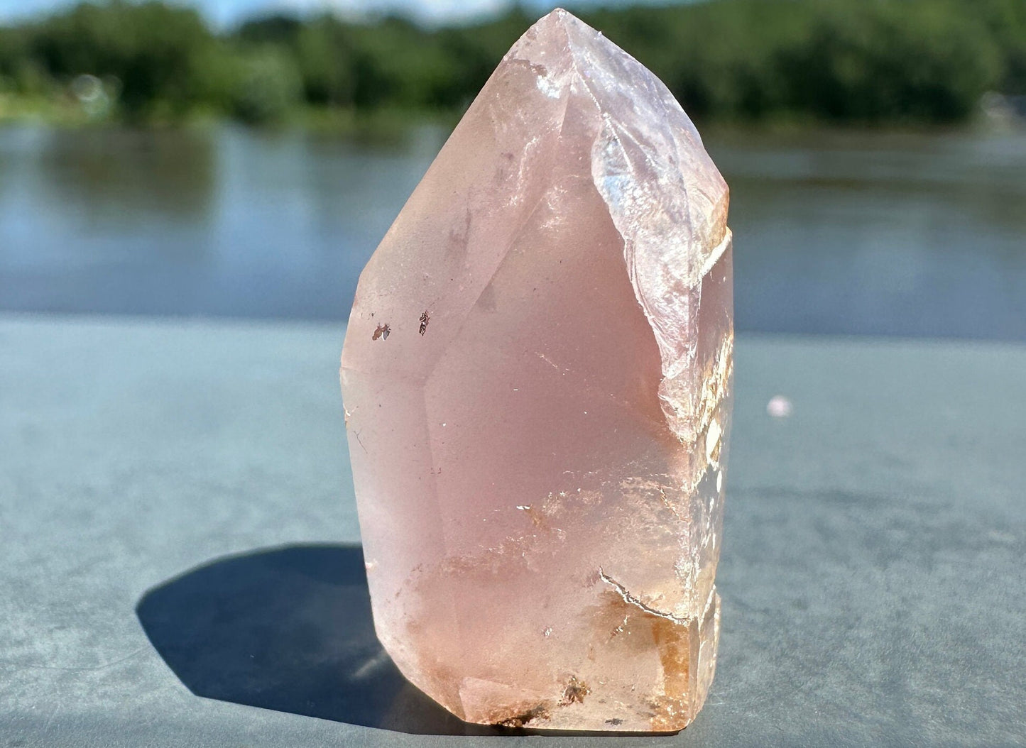 Rare Mini Pink Lithium Tower from Brazil | Lithium Tower | Lithium Crystal | Rare Crystals | Pink Lithium Crystal | Lithium Quartz