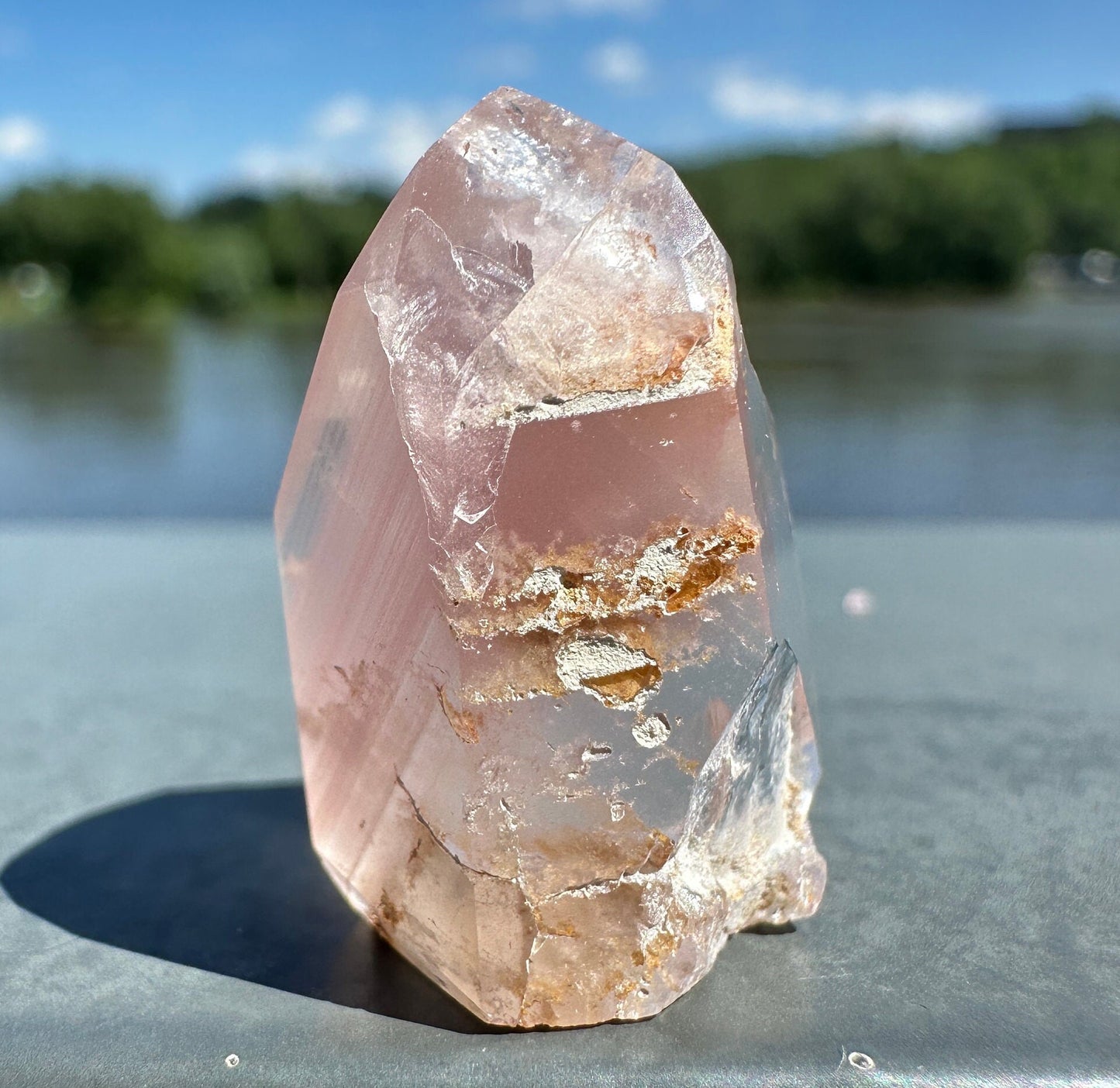 Rare Mini Pink Lithium Tower from Brazil | Lithium Tower | Lithium Crystal | Rare Crystals | Pink Lithium Crystal | Lithium Quartz