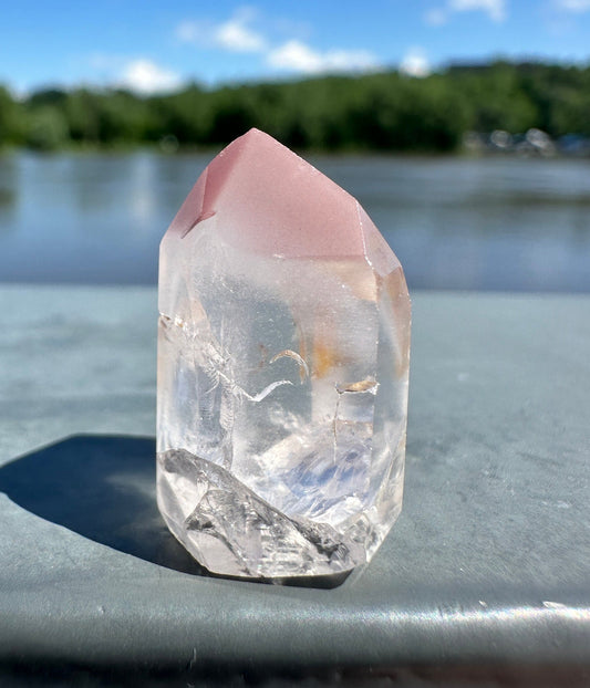 Rare Mini Pink Lithium Tower from Brazil | Lithium Tower | Lithium Crystal | Rare Crystals | Pink Lithium Crystal | Lithium Quartz