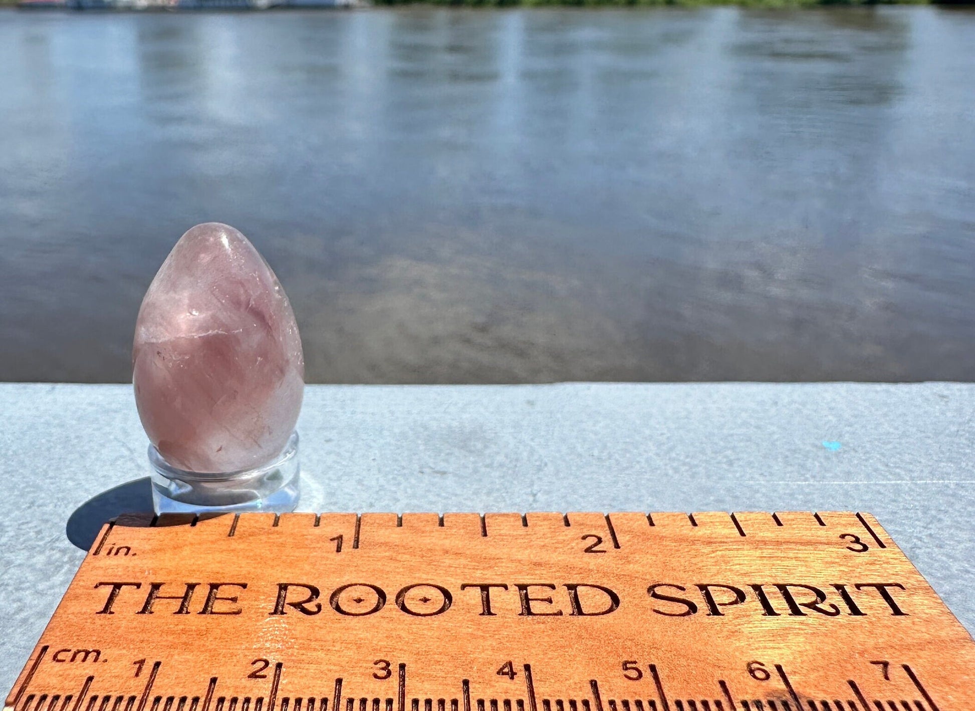 Rare Small Pink Lithium Egg from Brazil | Lithium Tower | Lithium Crystal | Rare Crystals | Pink Lithium Crystal | Lithium Quartz