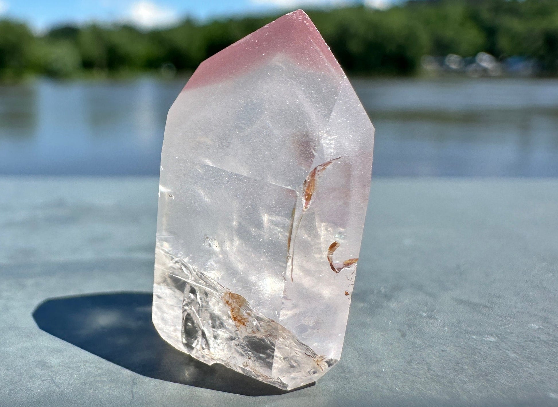 Rare Mini Pink Lithium Tower from Brazil | Lithium Tower | Lithium Crystal | Rare Crystals | Pink Lithium Crystal | Lithium Quartz