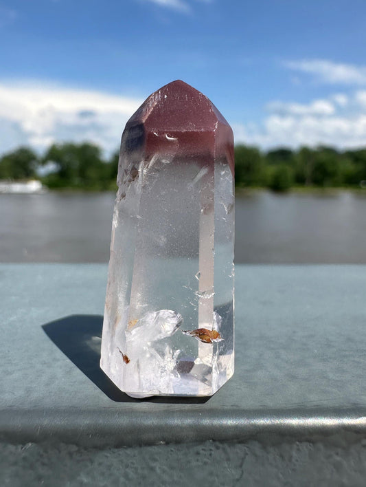 Rare Pink Lithium Point from Brazil | Lithium Tower | Lithium Crystal | Rare Crystals | Pink Lithium Crystal | Lithium Quartz