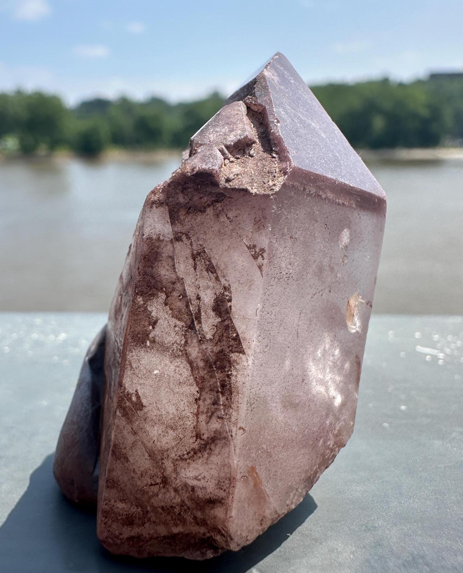 Raw Rare Pink Lithium from Brazil | Lithium Tower | Lithium Crystal | Rare Crystals | Pink Lithium Crystal | Lithium Quartz