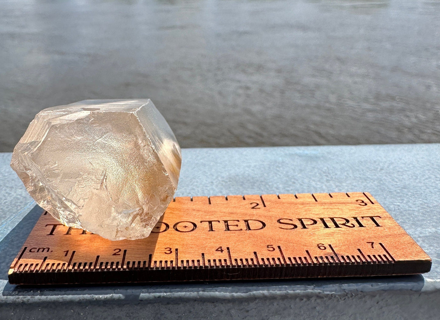 Stunning Rare Raw Golden Healer Lemurian Point