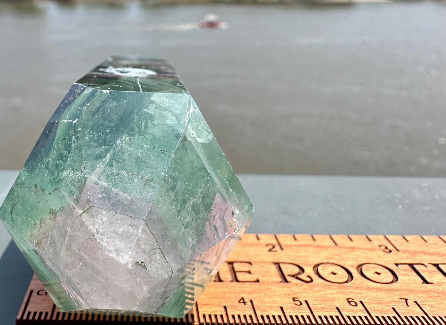 Stunning Fluorite Tower with Imperfection