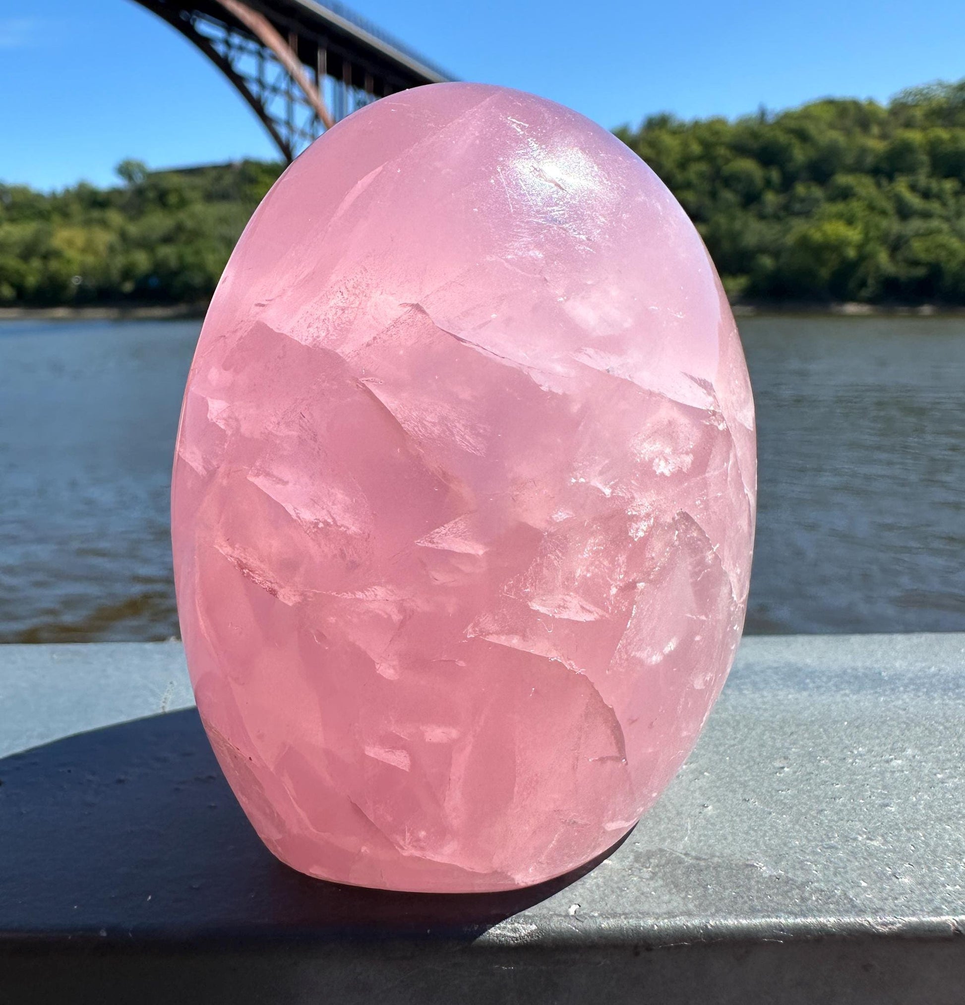 High Quality Rose Quartz Freeform from Brazil | Sphere Palm Stone Obelisk Tower | Healing Crystal | Heart Chakra