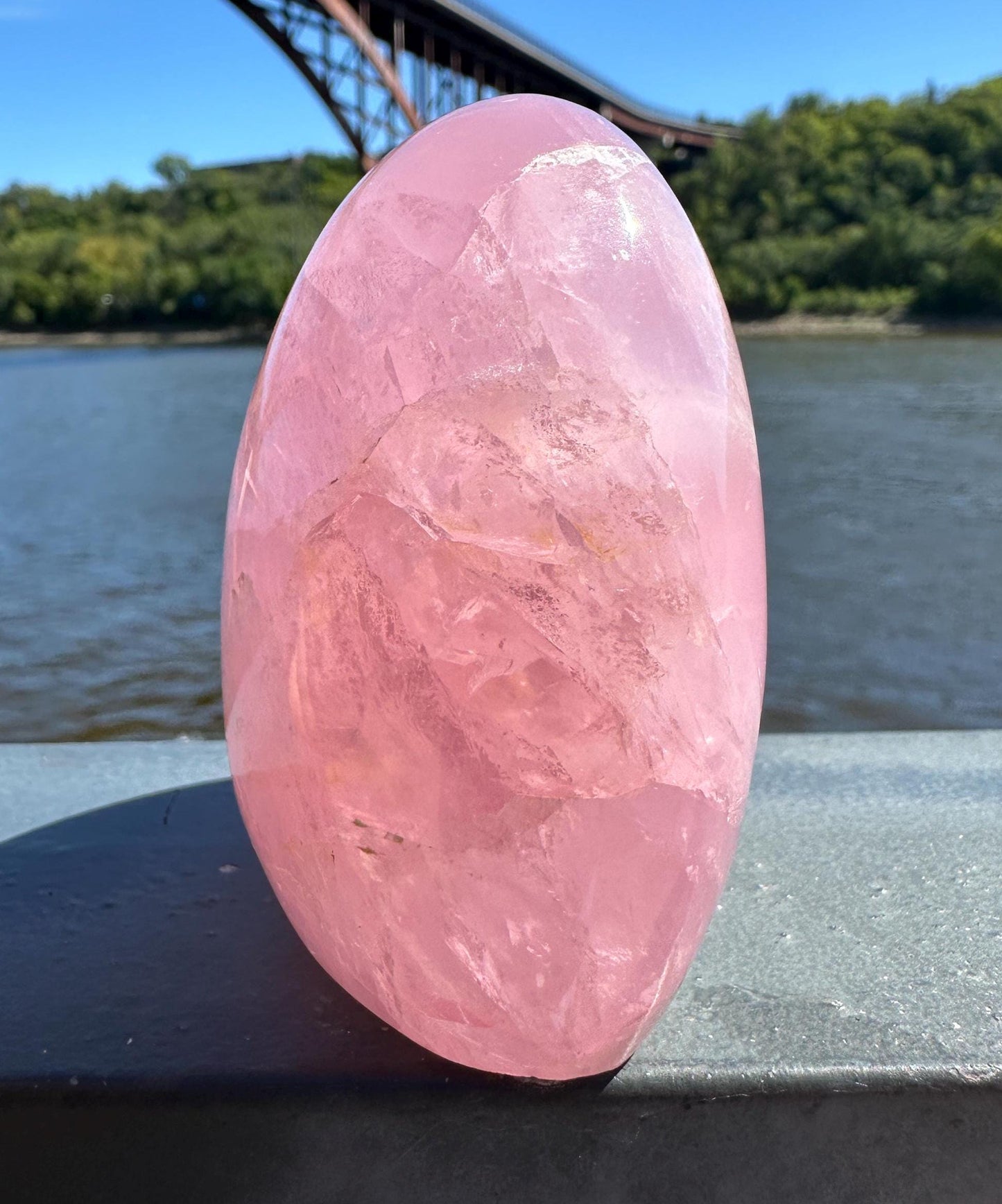 High Quality Rose Quartz Freeform from Brazil | Sphere Palm Stone Obelisk Tower | Healing Crystal | Heart Chakra