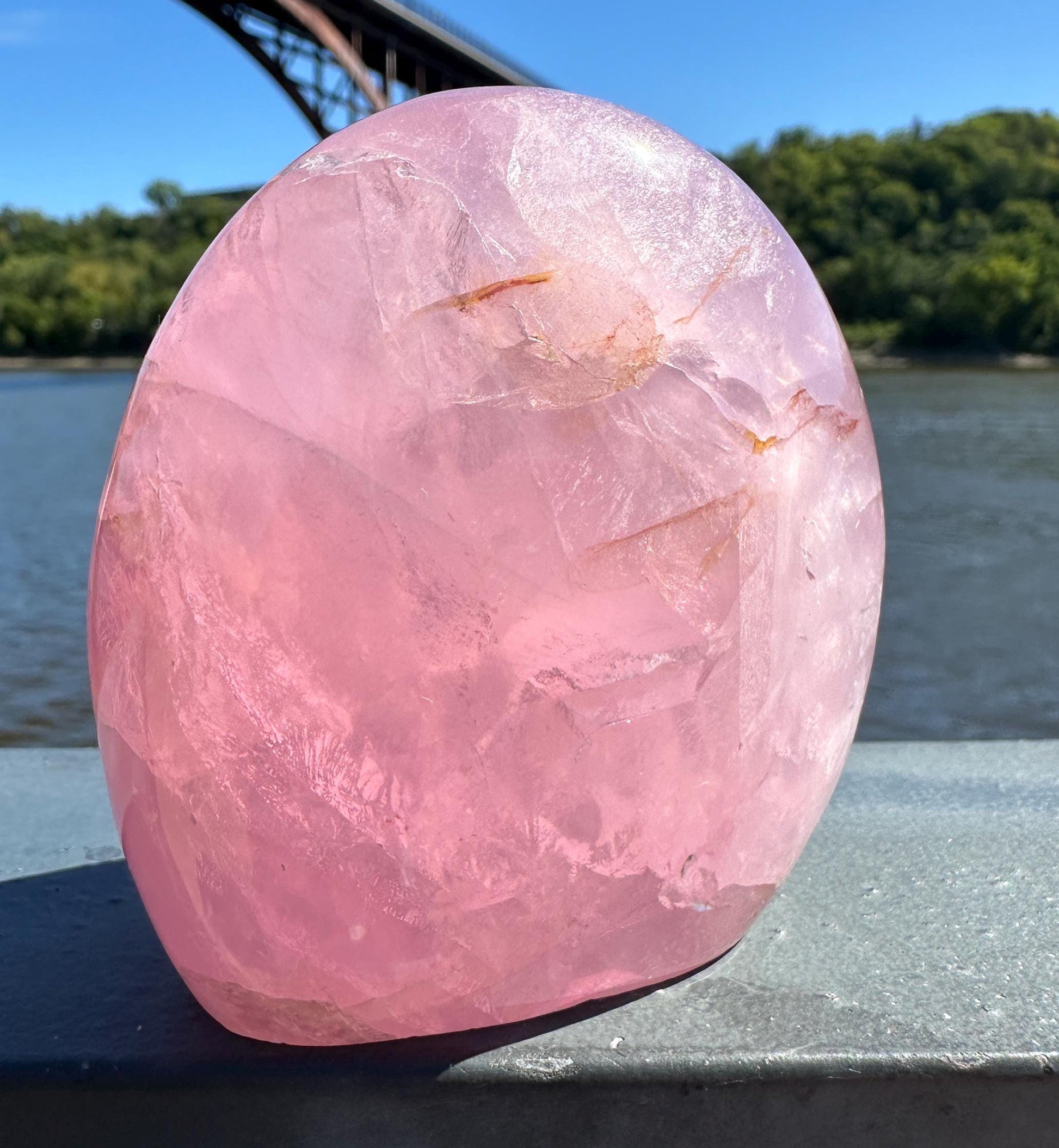 High Quality Rose Quartz Freeform from Brazil | Sphere Palm Stone Obelisk Tower | Healing Crystal | Heart Chakra