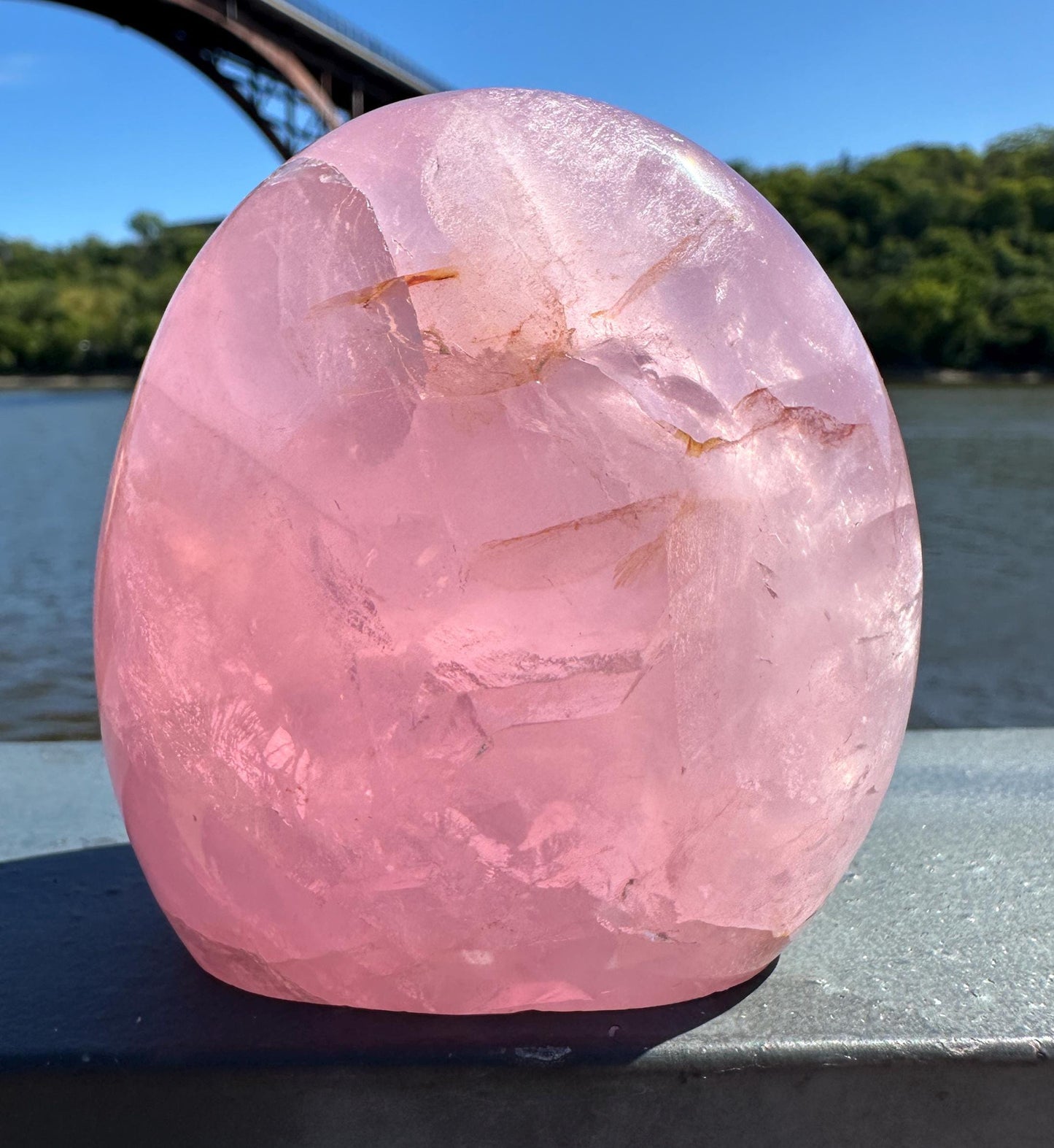 High Quality Rose Quartz Freeform from Brazil | Sphere Palm Stone Obelisk Tower | Healing Crystal | Heart Chakra