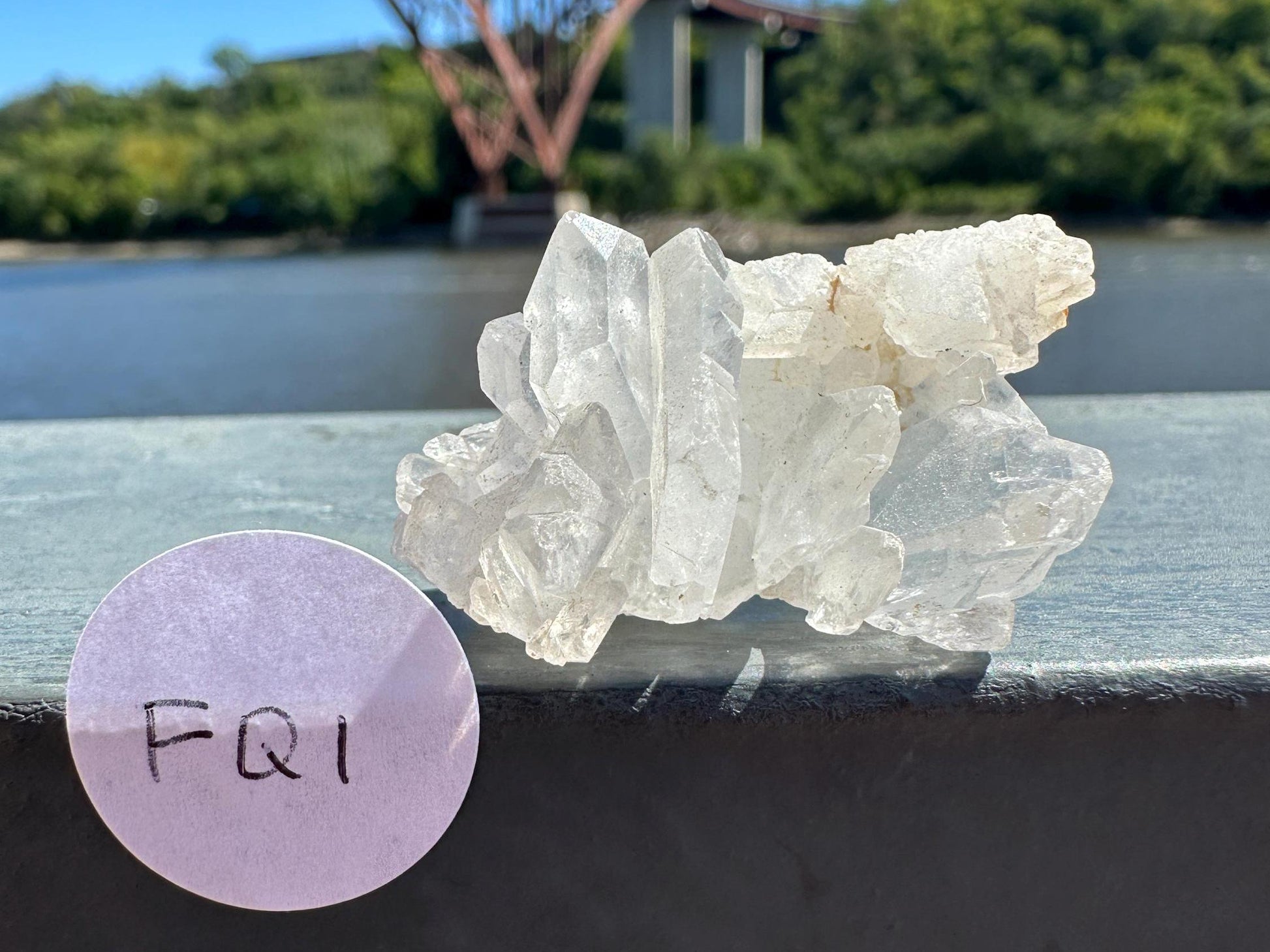 Faden Quartz Crystal from Pakistan | String Quartz Metaphysical and Mineral Specimen