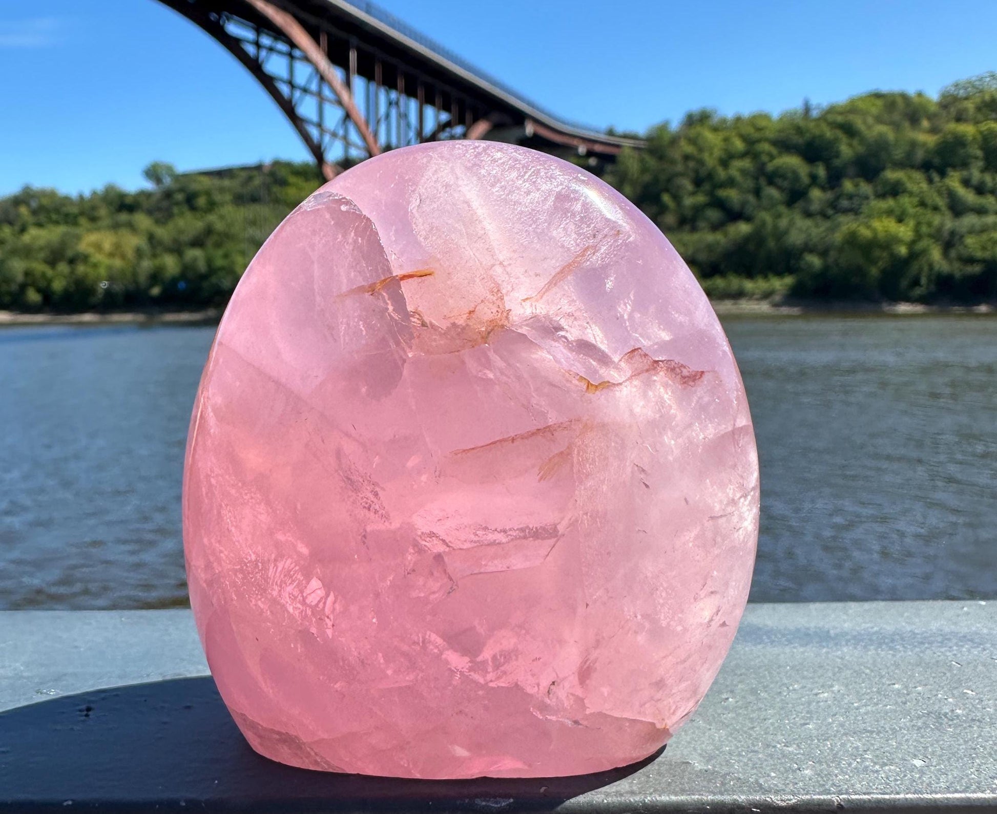 High Quality Rose Quartz Freeform from Brazil | Sphere Palm Stone Obelisk Tower | Healing Crystal | Heart Chakra