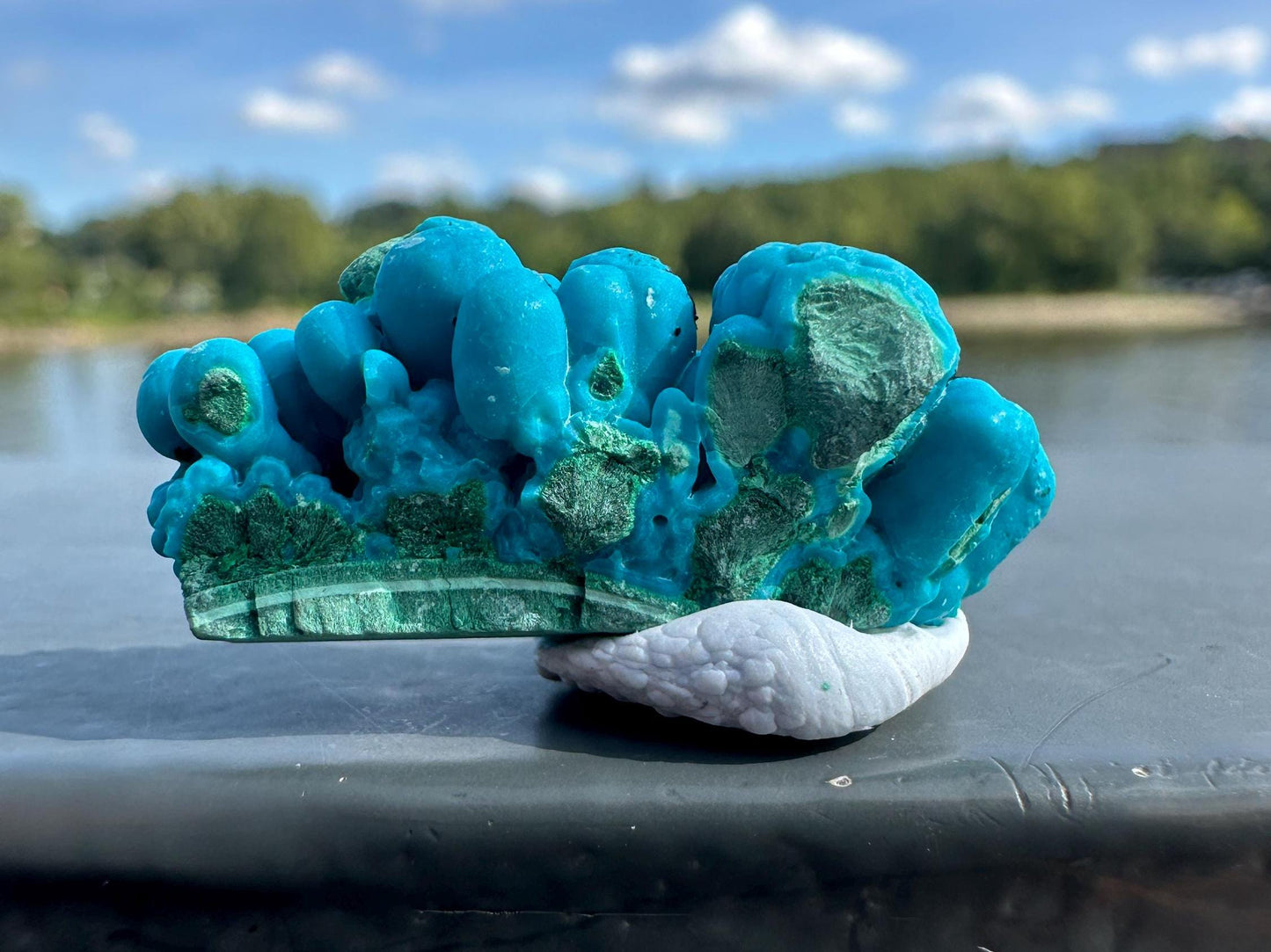 Chrysocolla Specimen | Botryoidal Crystals | Manifestation | Transformation | Love | Protection | Abundance | Altar | Meditation