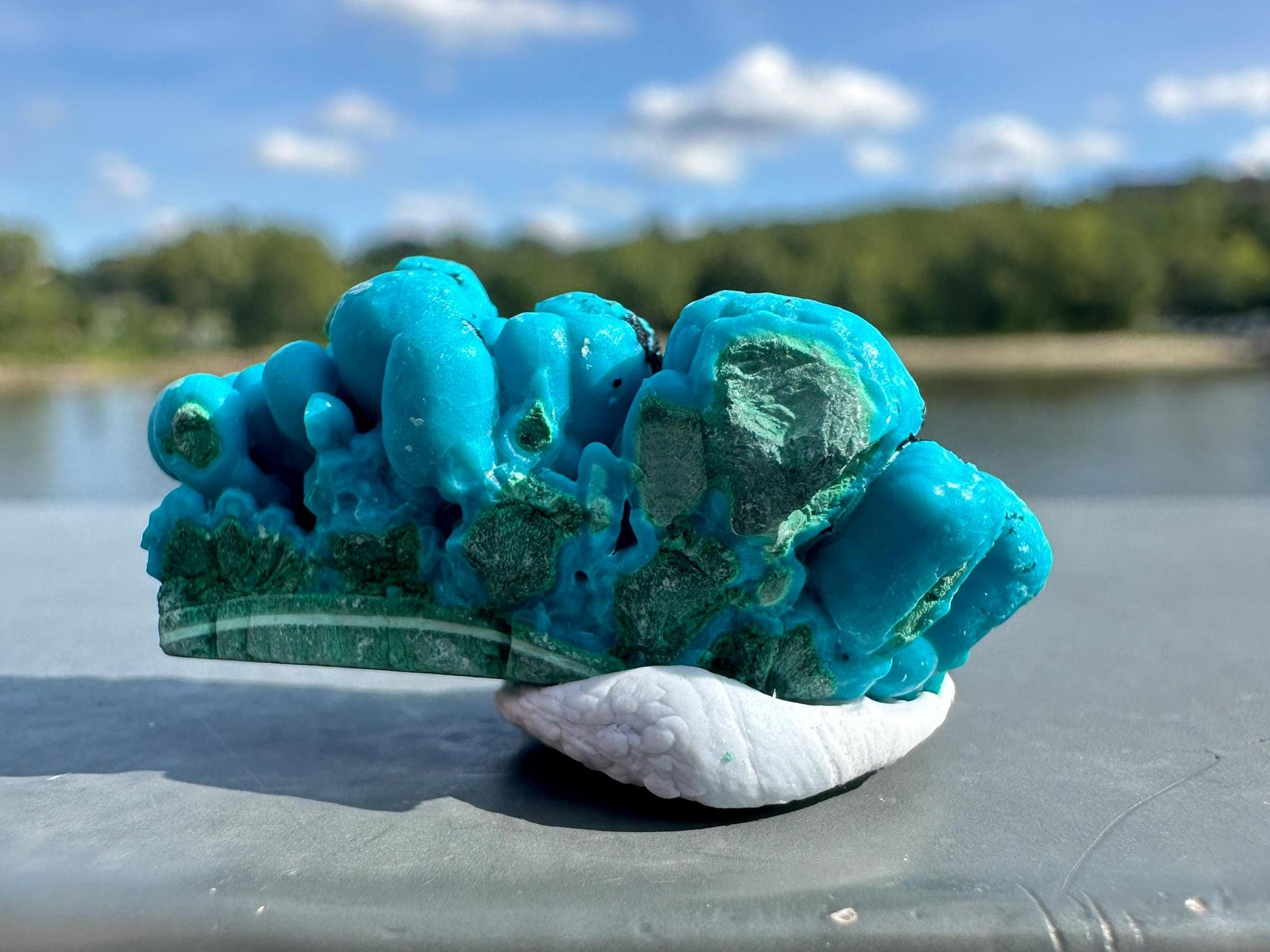 Chrysocolla Specimen | Botryoidal Crystals | Manifestation | Transformation | Love | Protection | Abundance | Altar | Meditation