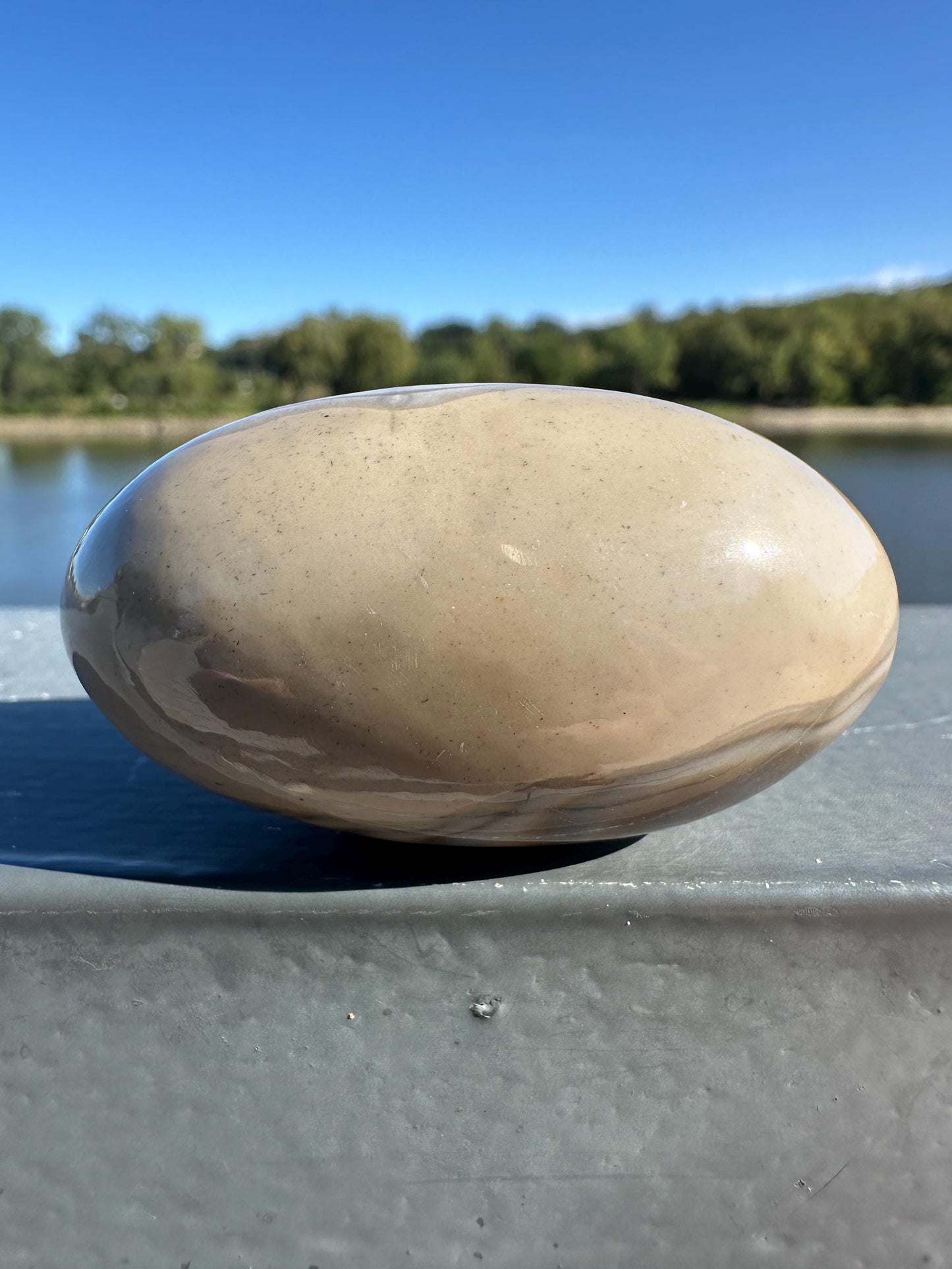 Gorgeous Banded Flintsone Shiva from Poland