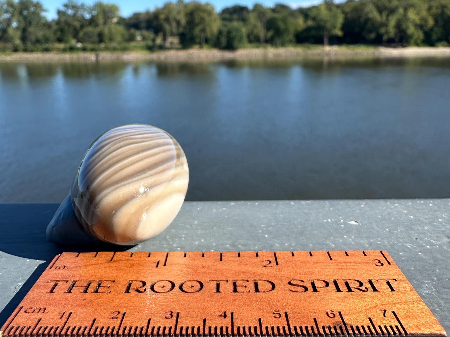 Gorgeous Banded Flintsone Shiva from Poland