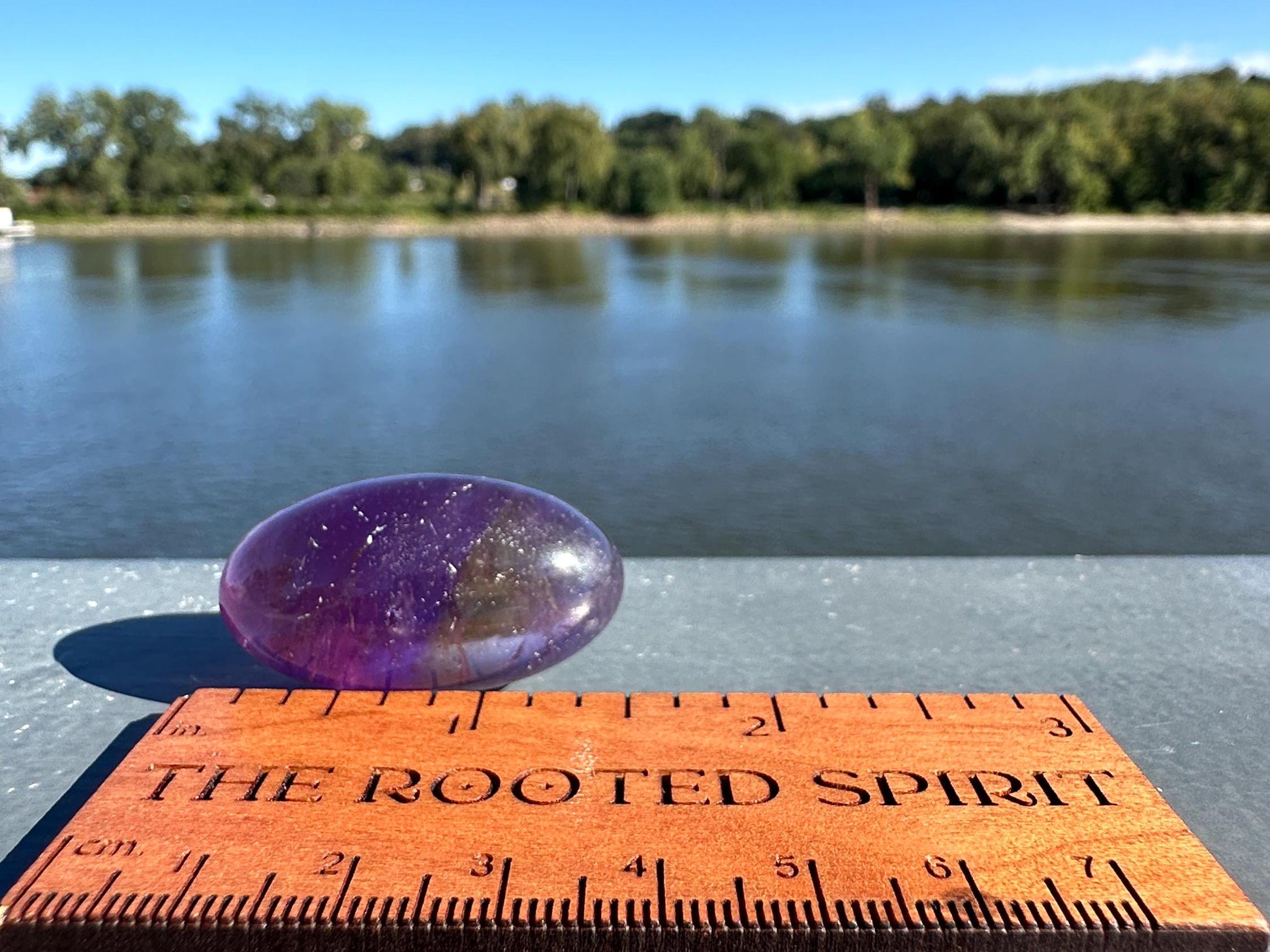 Stunning Ametrine Shiva Crystal Carving