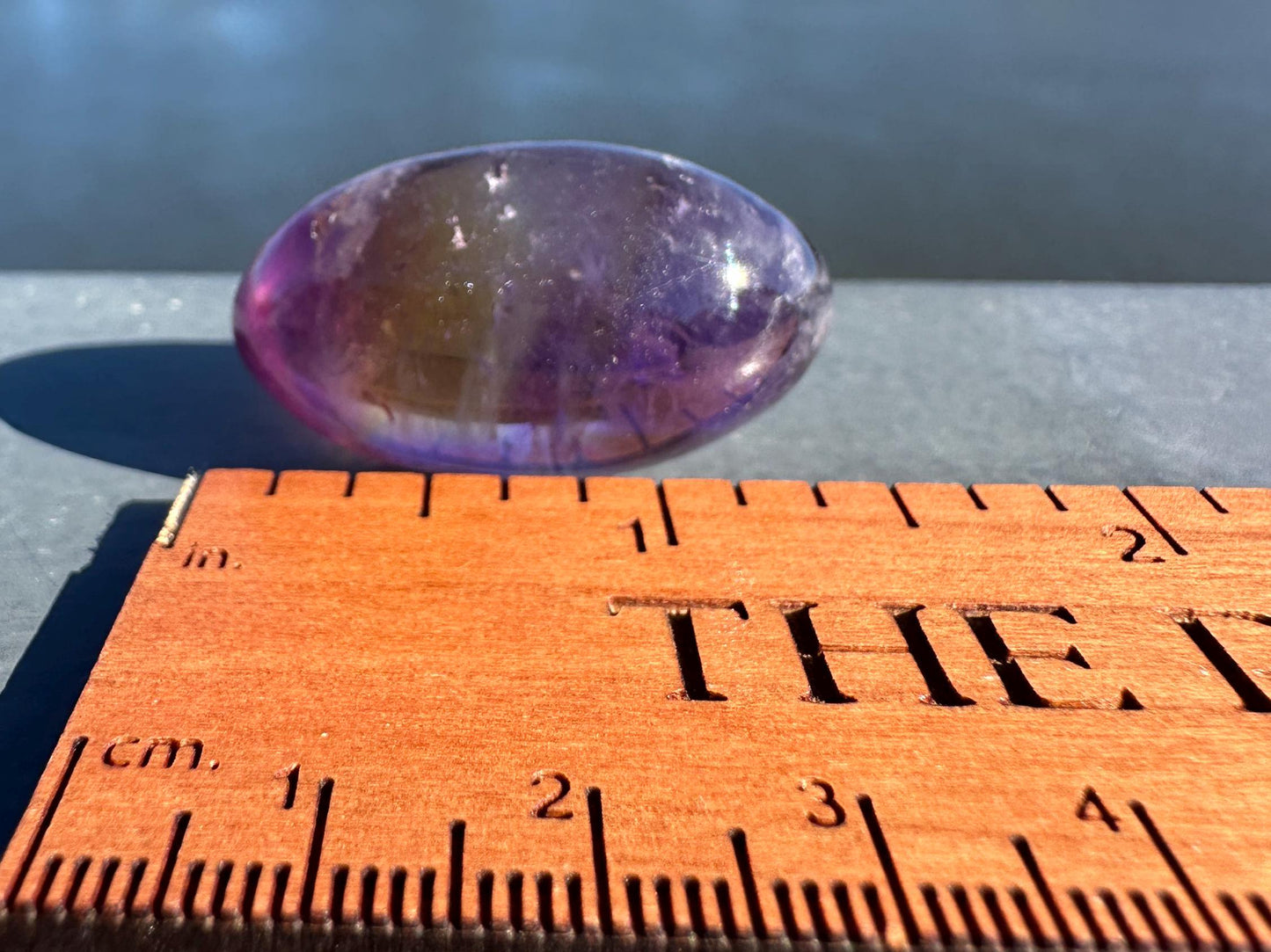 Stunning Ametrine Shiva Crystal Carving