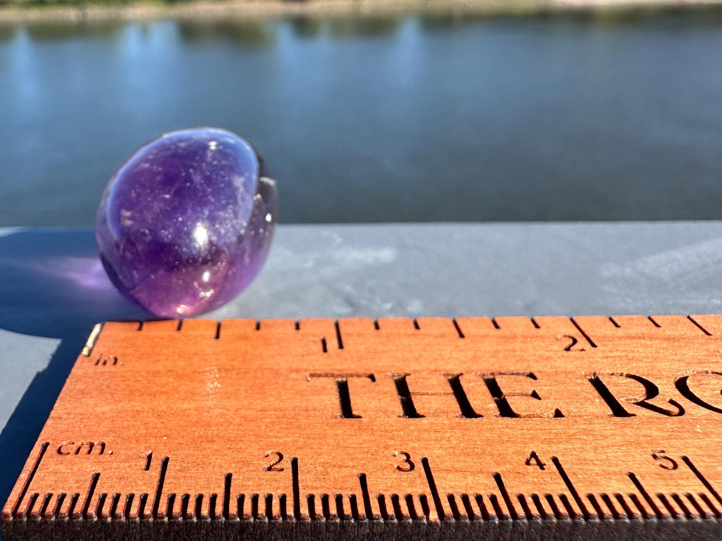 Stunning Ametrine Shiva Crystal Carving