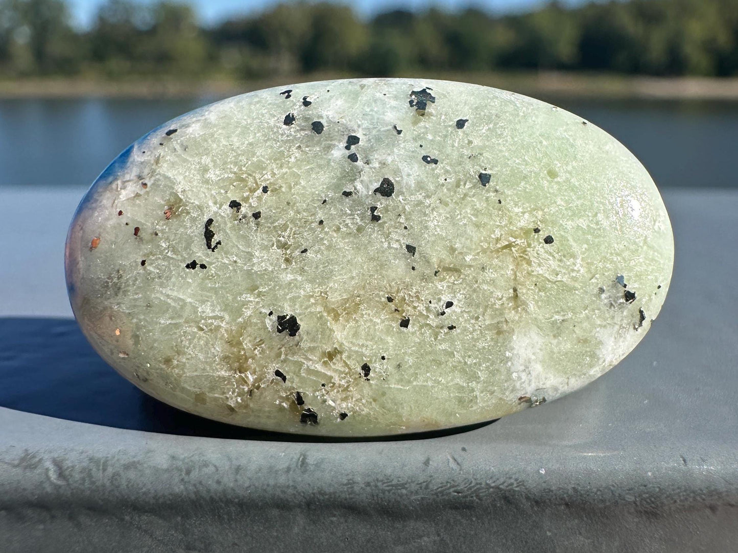 Stunning Natural Afghanite Small Palm Stone Crystal