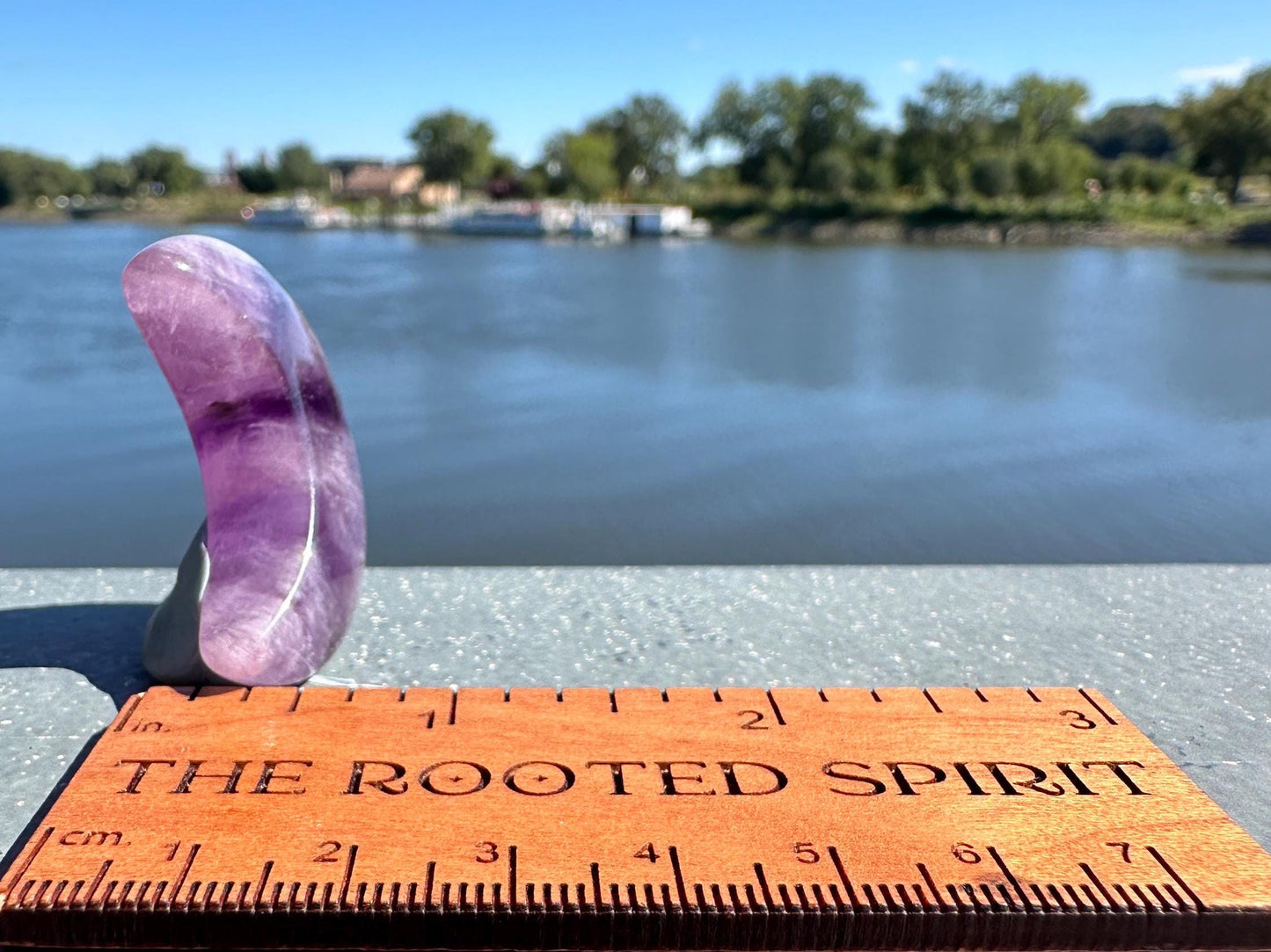Trapiche Amethyst Half Moon | Cabochon Amethyst | Amethyst Crystal | Natural Trapiche | Star Amethyst
