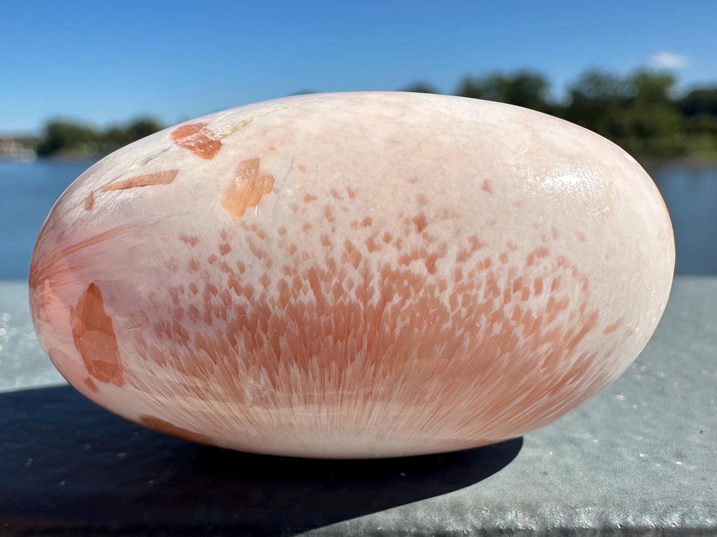 Pink Scolecite Shiva | Heart Chakra | Connection | Love | Spirituality