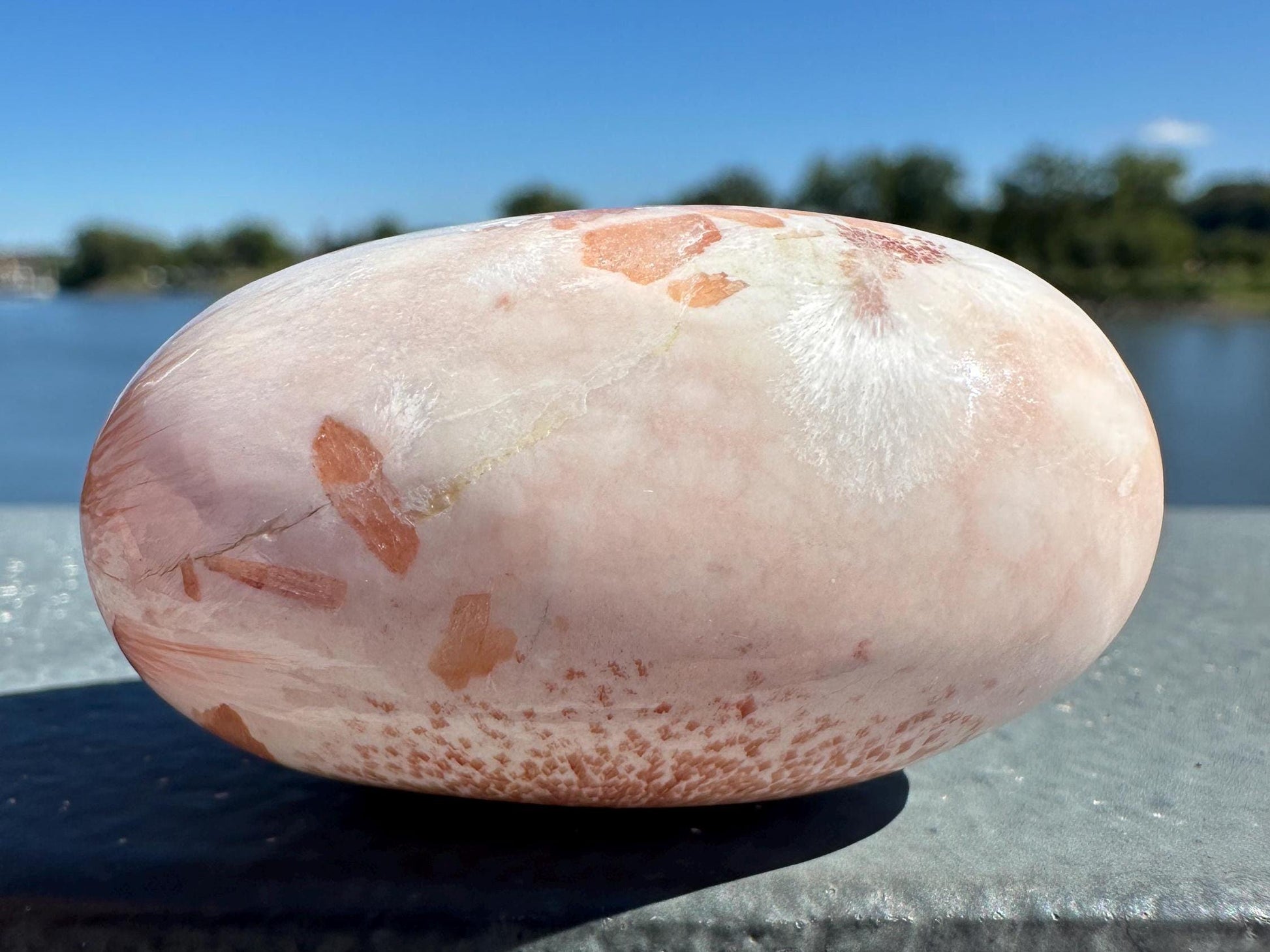 Pink Scolecite Shiva | Heart Chakra | Connection | Love | Spirituality