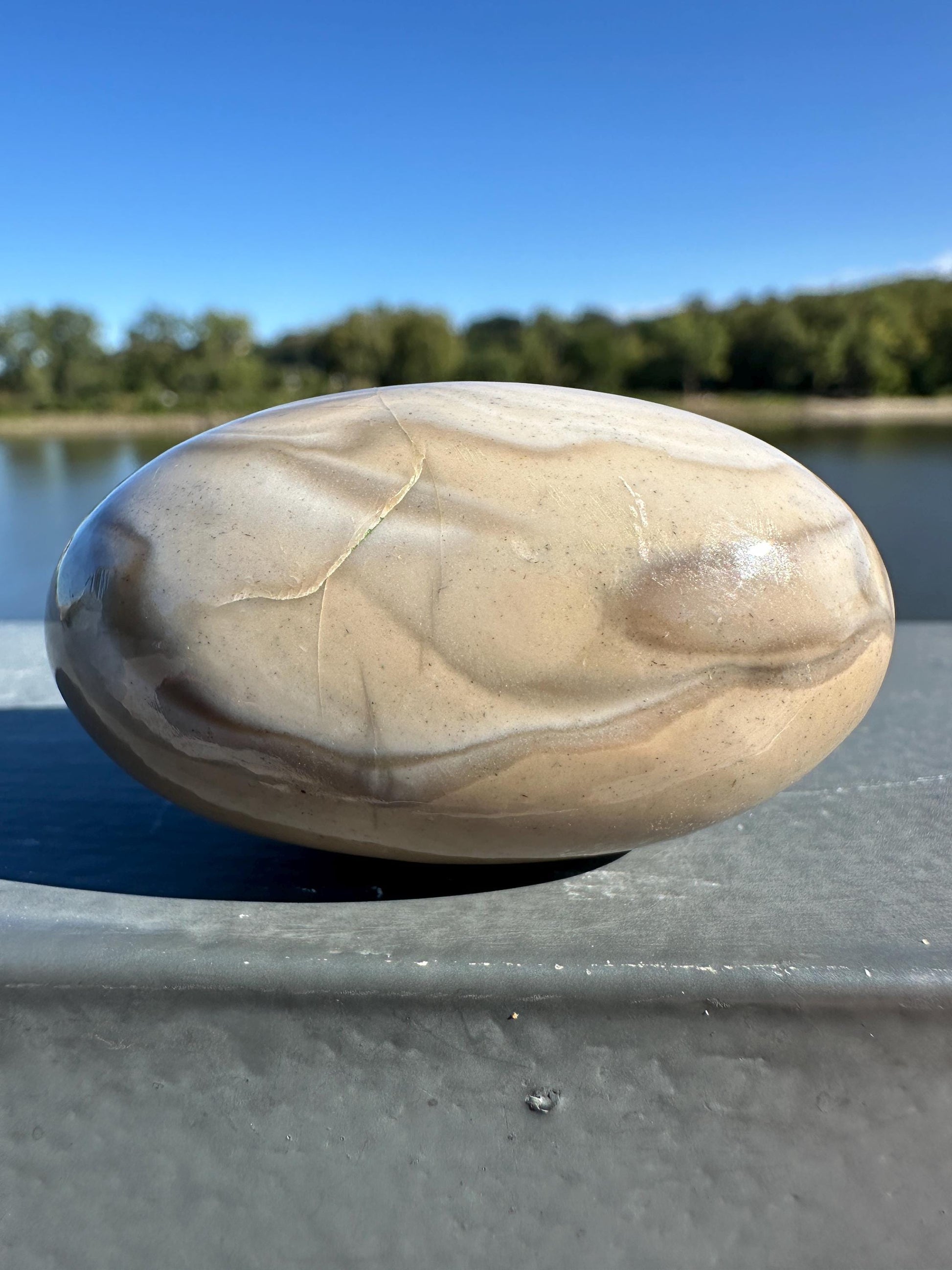 Gorgeous Banded Flintsone Shiva from Poland