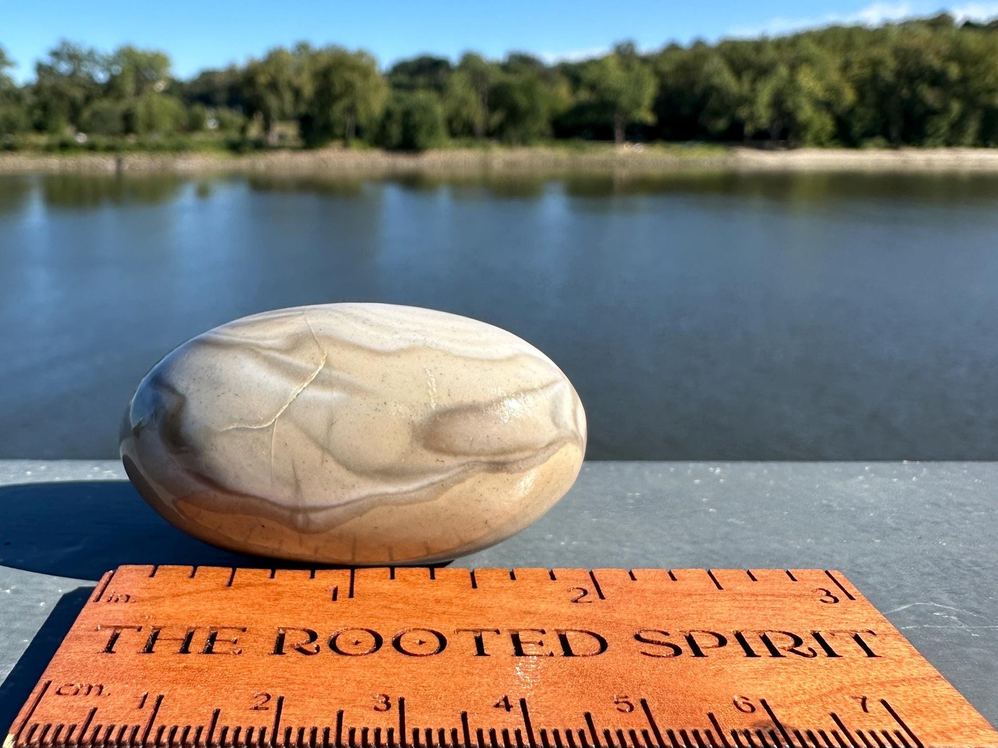 Gorgeous Banded Flintsone Shiva from Poland