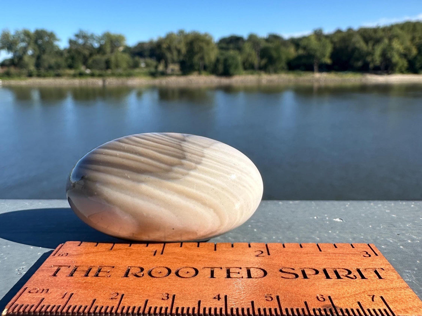 Gorgeous Banded Flintsone Shiva from Poland