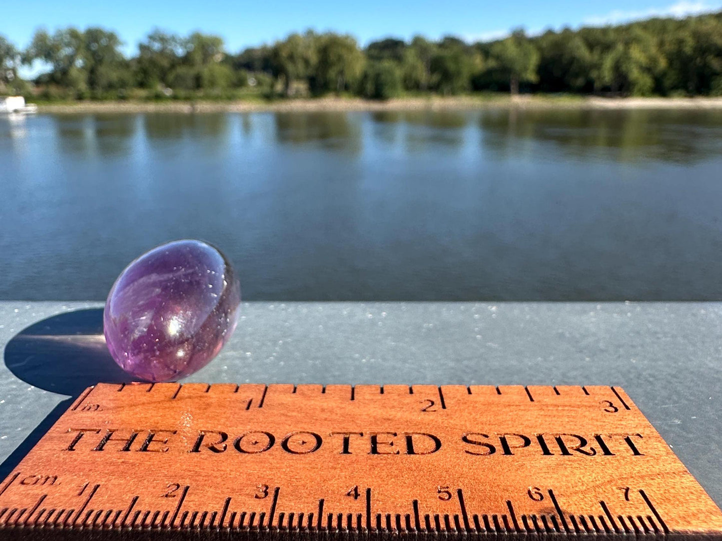 Stunning Ametrine Shiva Crystal Carving