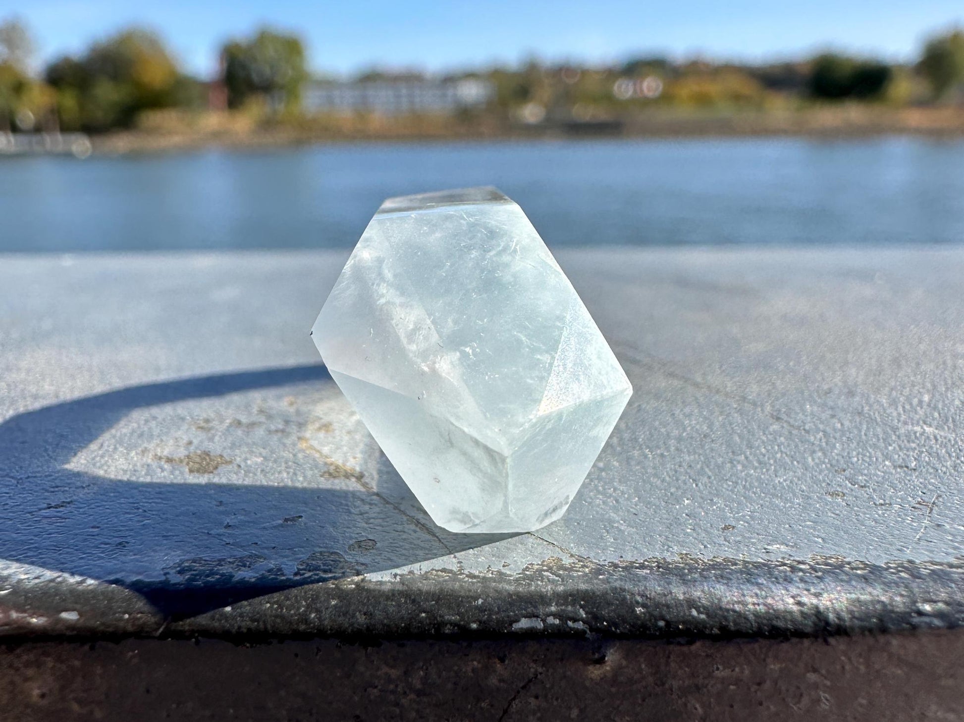 Blue Tara Quartz DT from Brazil | Rare Blue Tourmaline Clear Quartz | Indicolite | Crystal Tower