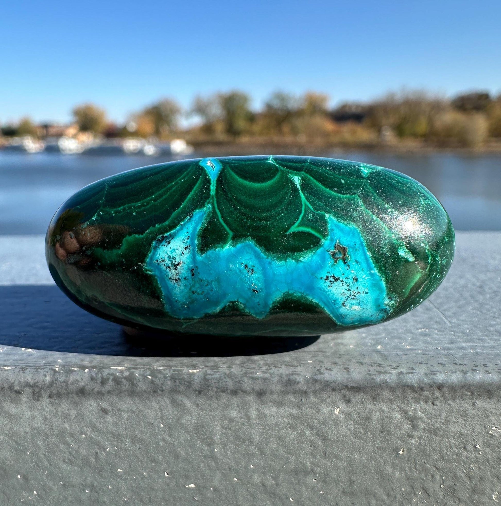 Stunning Malachite Chrysocolla Shiva Carving | Manifestation | Transformation | Love | Protection | Abundance | Altar | Meditation