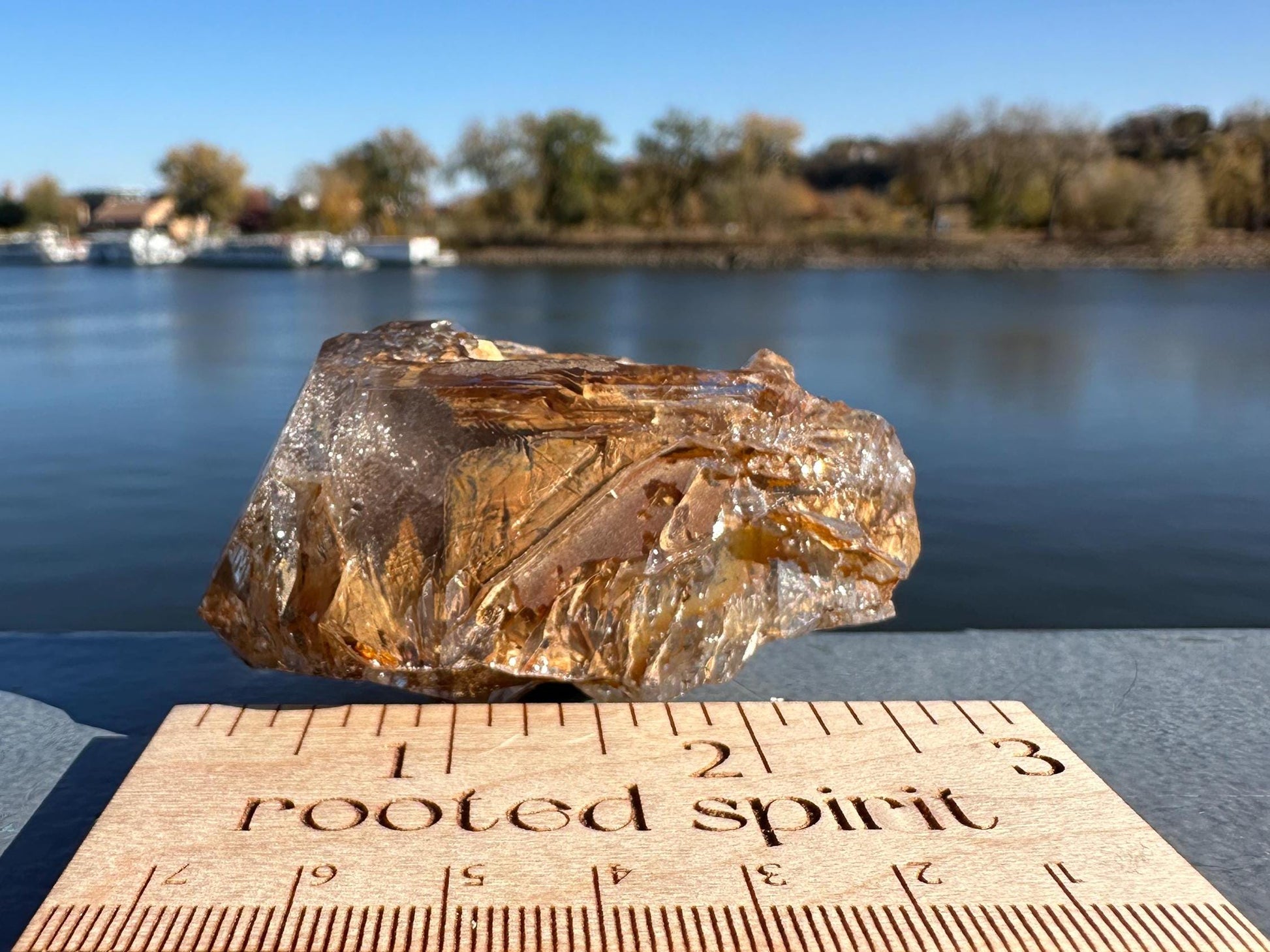 Himalayan Skeletal Quartz | Elestial Quartz | Fenster Quartz Crystal With Brown Clay Inclusions | Window Quartz