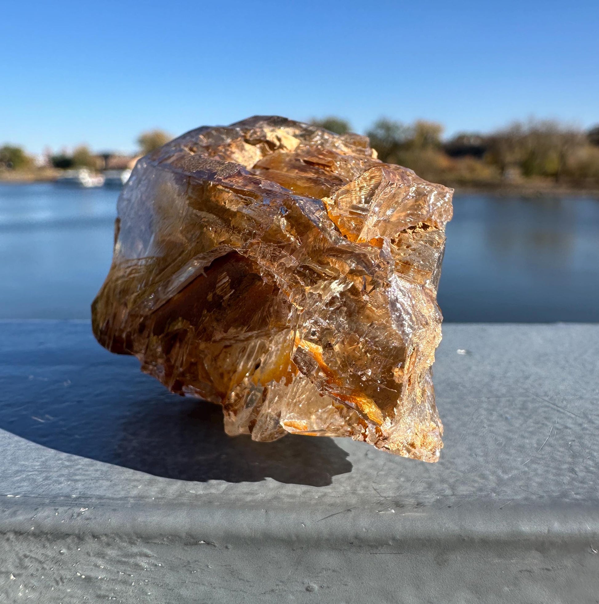 Himalayan Skeletal Quartz | Elestial Quartz | Fenster Quartz Crystal With Brown Clay Inclusions | Window Quartz