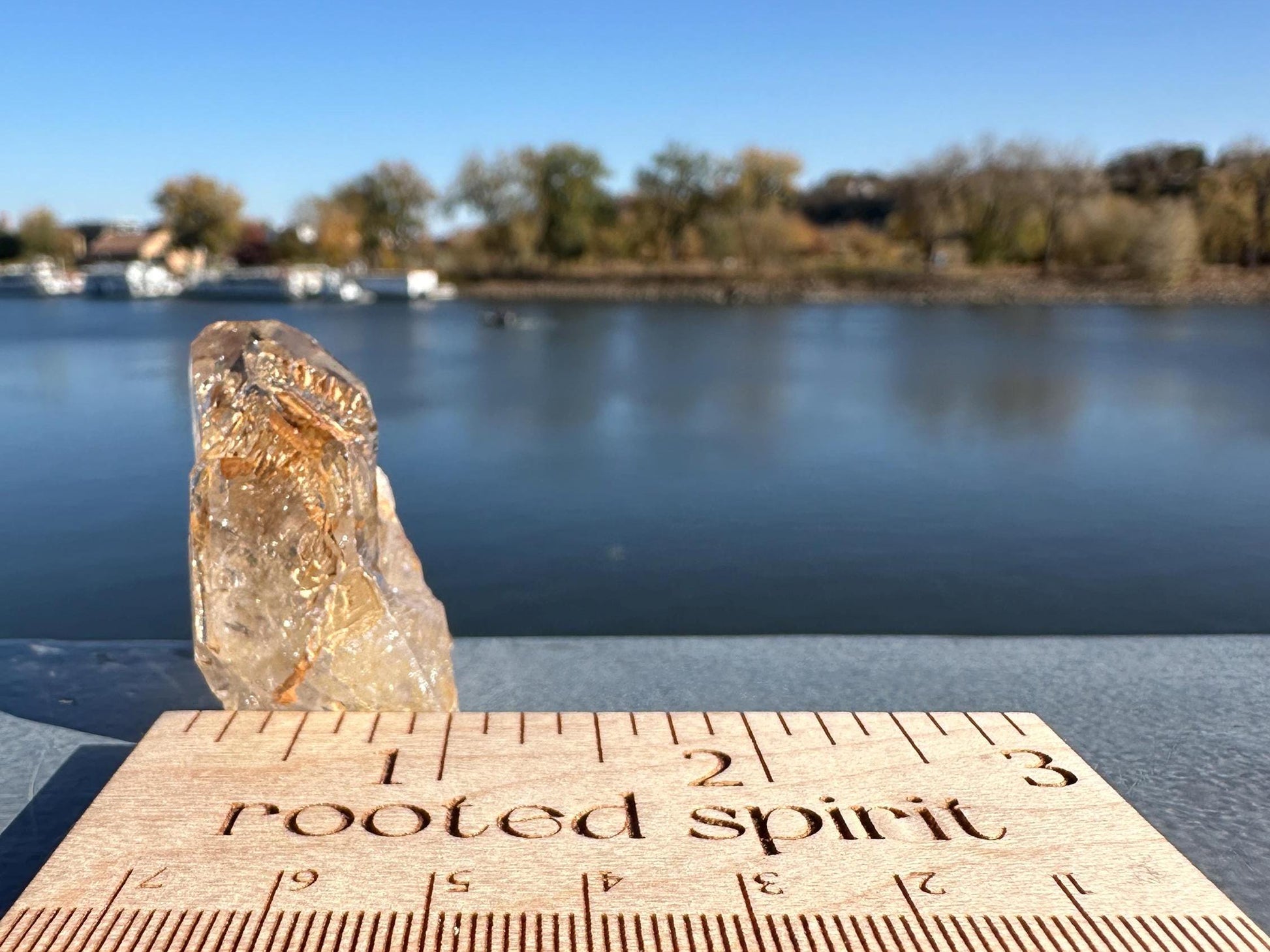 Himalayan Skeletal Quartz | Elestial Quartz | Fenster Quartz Crystal With Brown Clay Inclusions | Window Quartz