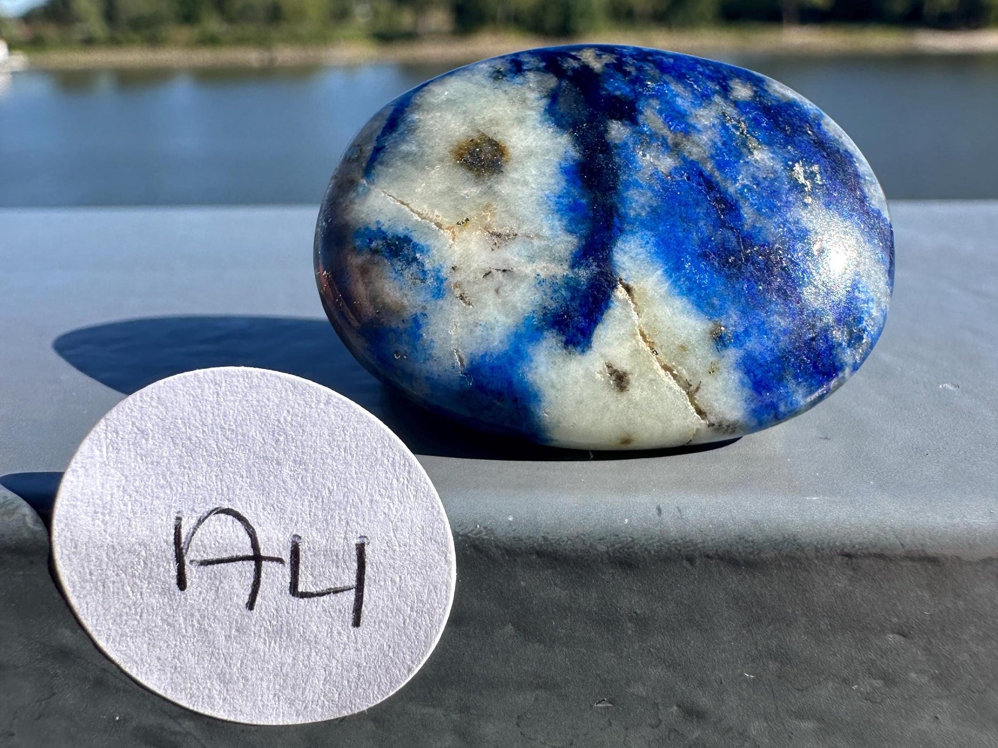 Stunning Natural Afghanite Small Palm Stone Crystal