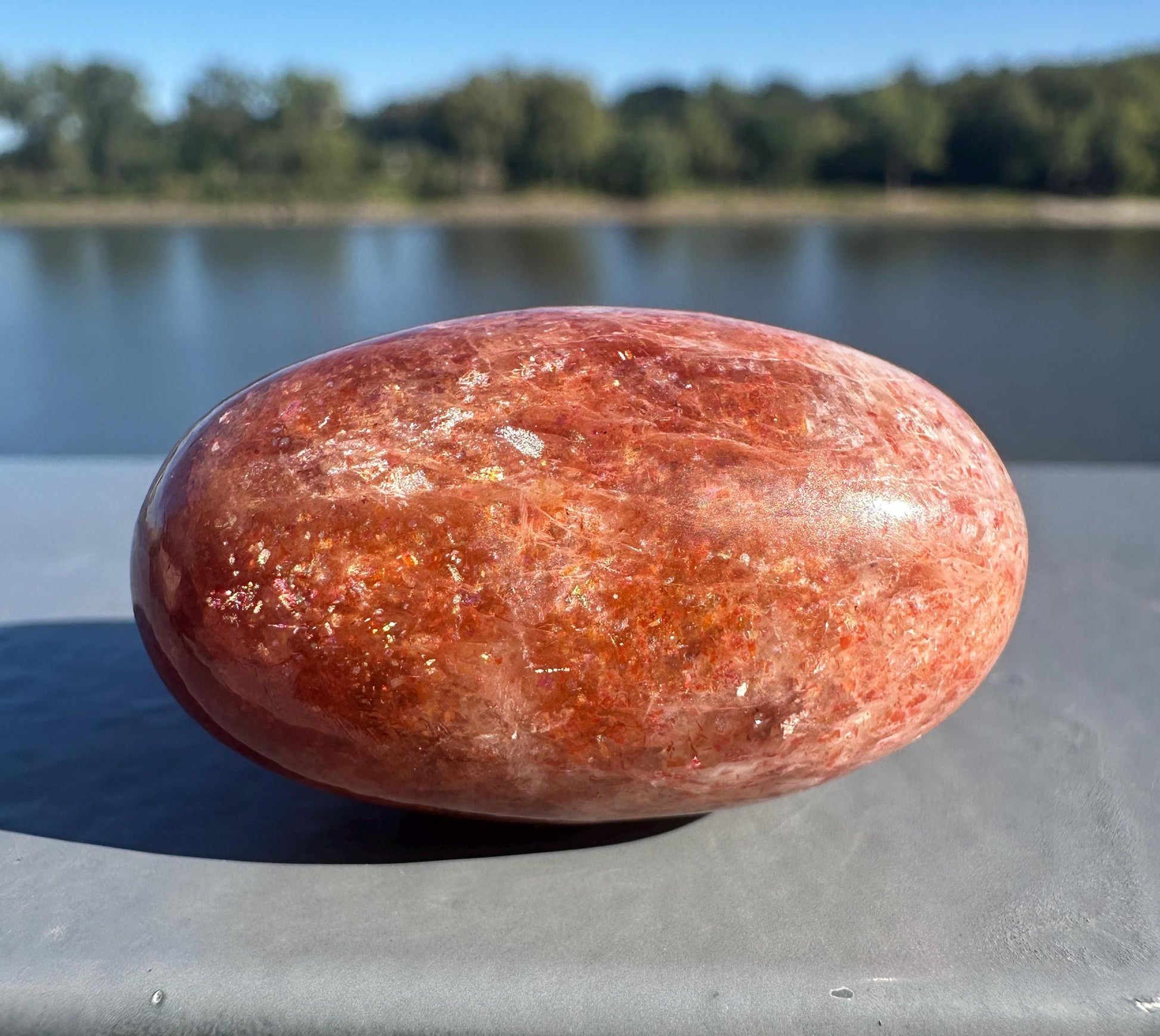 Stunning Natural High Quality Gorgeous Sunstone Shiva Crystal