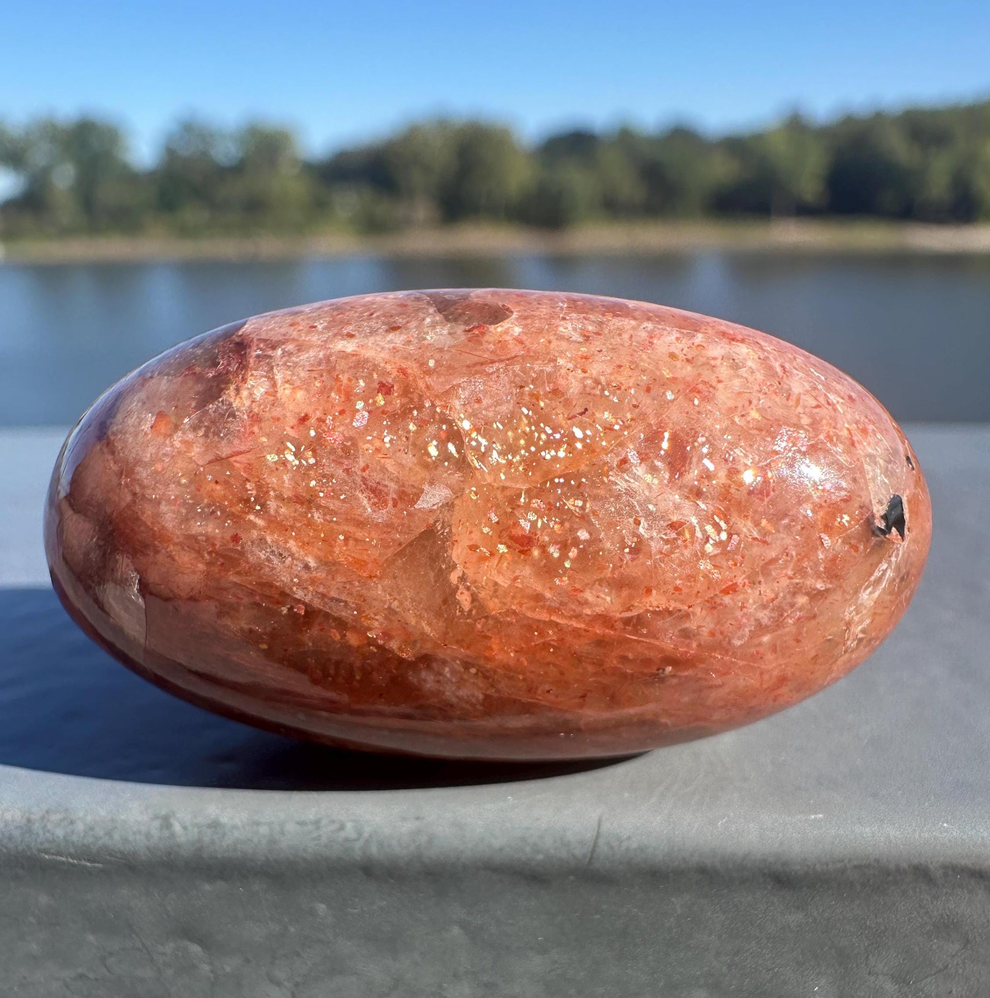 Stunning Natural High Quality Gorgeous Sunstone Shiva Crystal