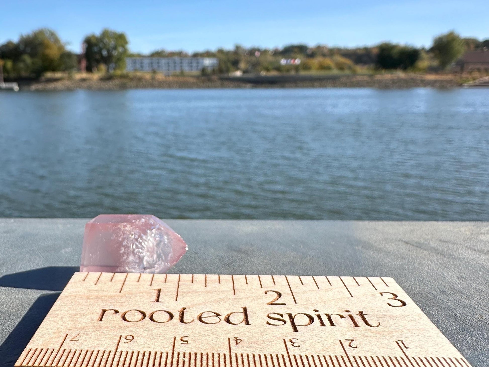 Rare Small Pink Lithium Point from Brazil | Lithium Tower | Lithium Crystal | Rare Crystals | Pink Lithium Crystal | Lithium Quartz