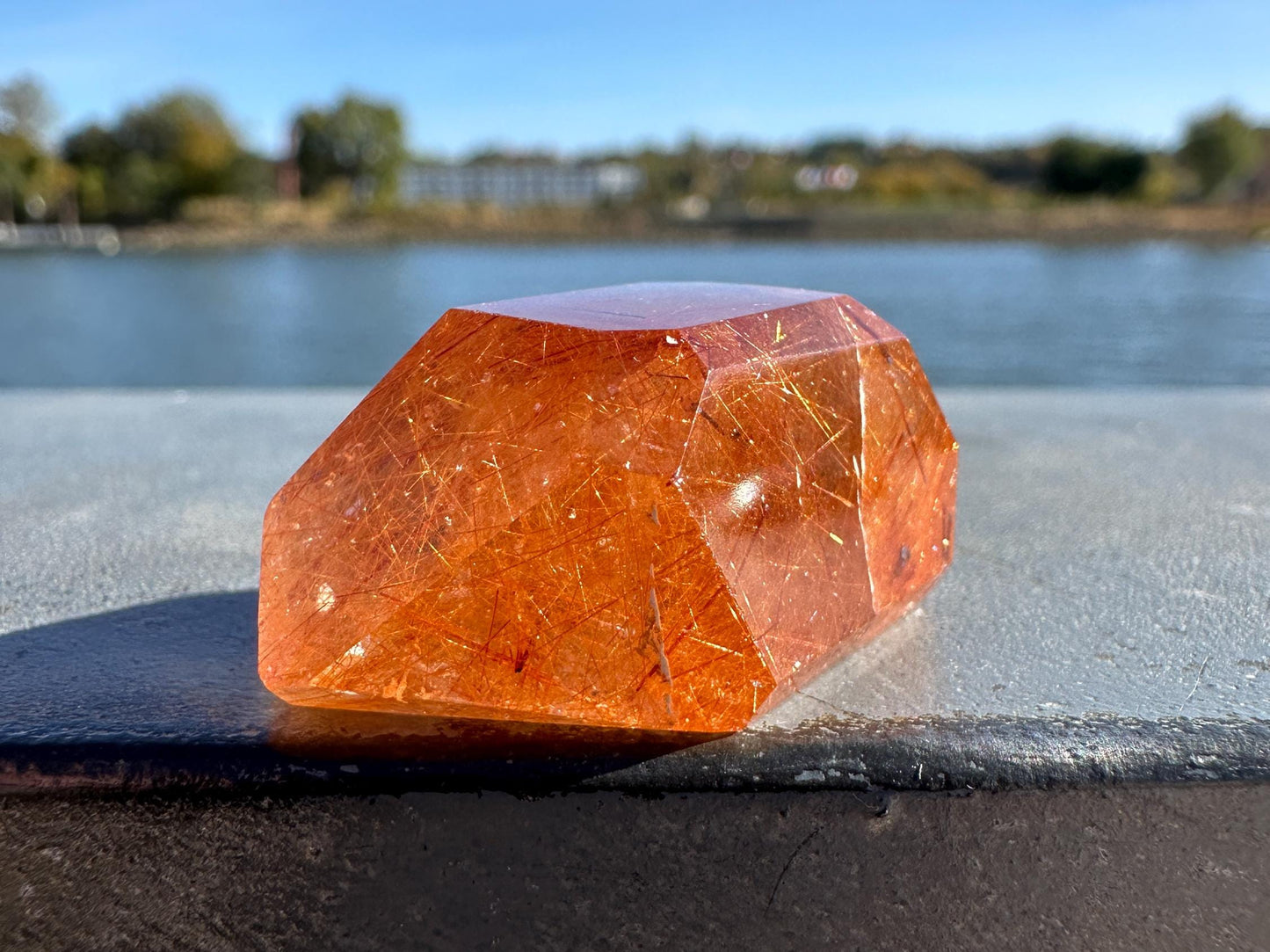 Amazing High Quality Inclusion Rutile Quartz with Tourmaline Freeform from Brazil | Lodalite | High Quality Quartz | Quartz Tower